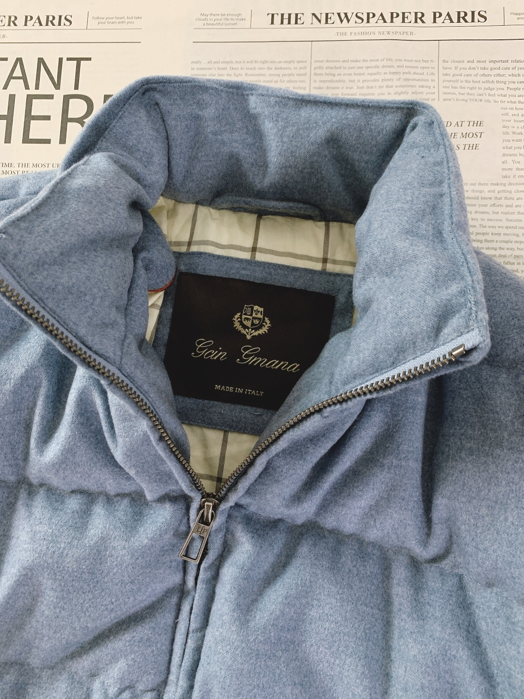 LoroPiana L.P FW秋冬新品休闲夹克羽绒服。质感格调，藏于毫厘。甄选磨毛肌理面料，自带细腻的