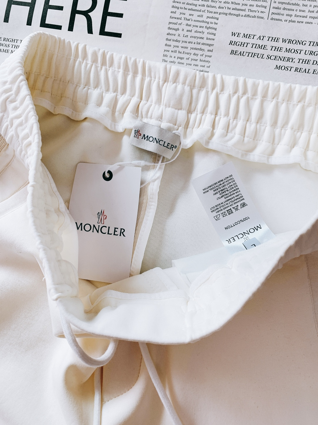 Moncler 蒙口 2025FW秋冬新品 织带抽绳工装休闲裤时尚系列，独特设计，抽绳休闲长裤 订纱开始