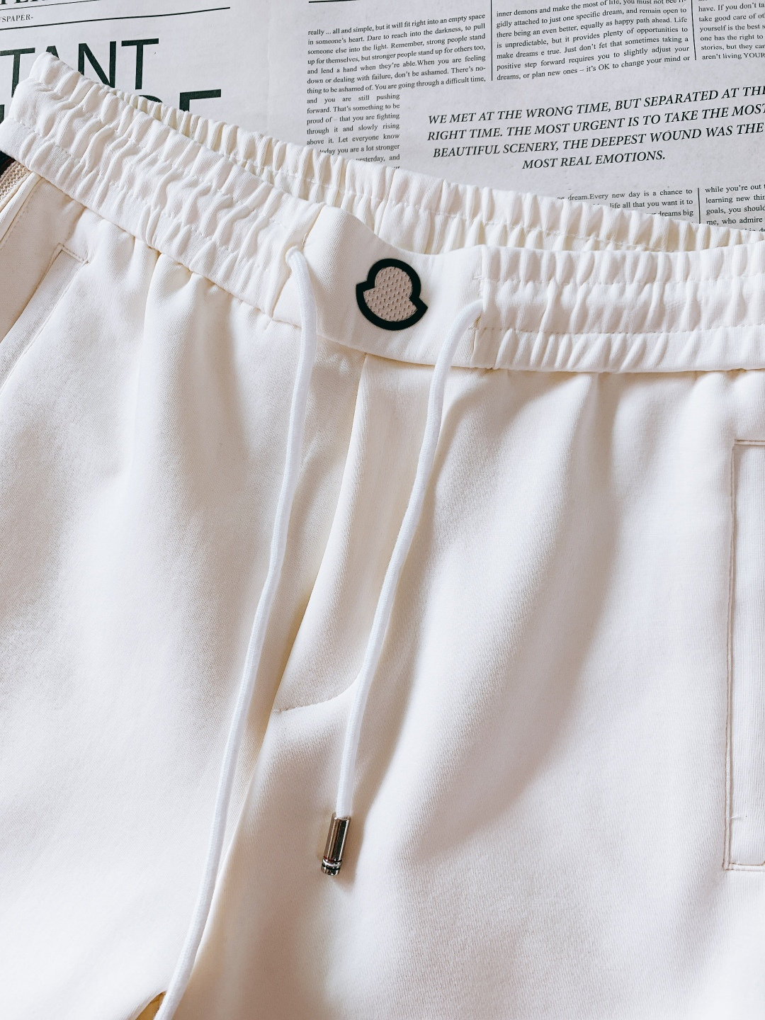 Moncler 蒙口 2025FW秋冬新品 织带抽绳工装休闲裤时尚系列，独特设计，抽绳休闲长裤 订纱开始