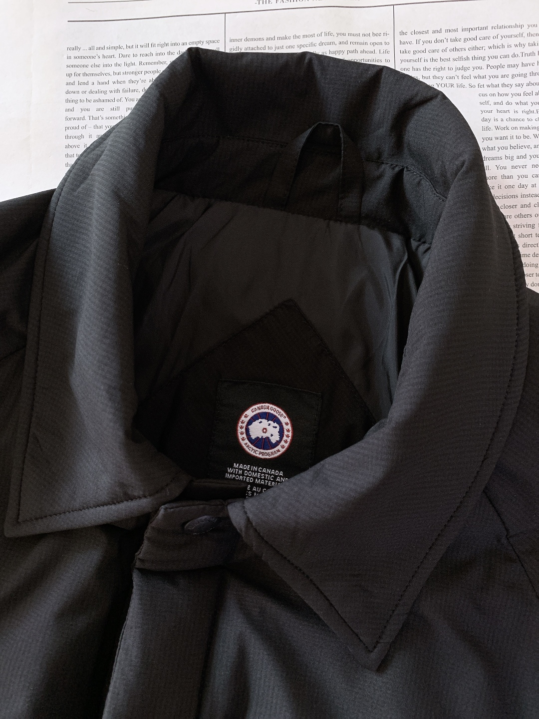 Canada Goose 加拿大鹅 2025FW秋冬新品Lodge翻领羽绒夹克外套 专注于极地防寒服饰的