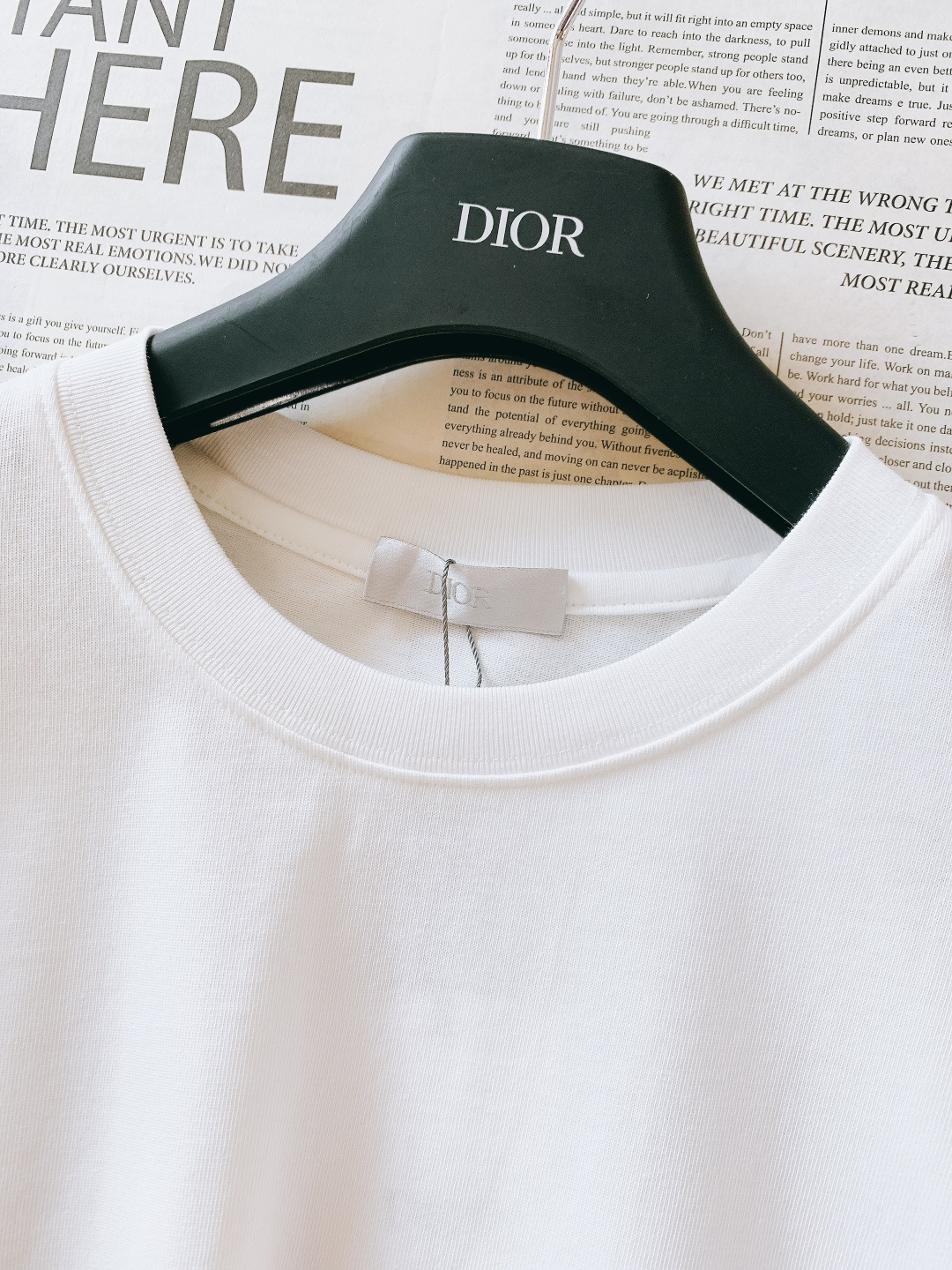 Dior Homme 迪奥·桀傲 2026SS早春新品 经典CD长袖打底衫。贵公子氛围感刚需✅ 高支精梳