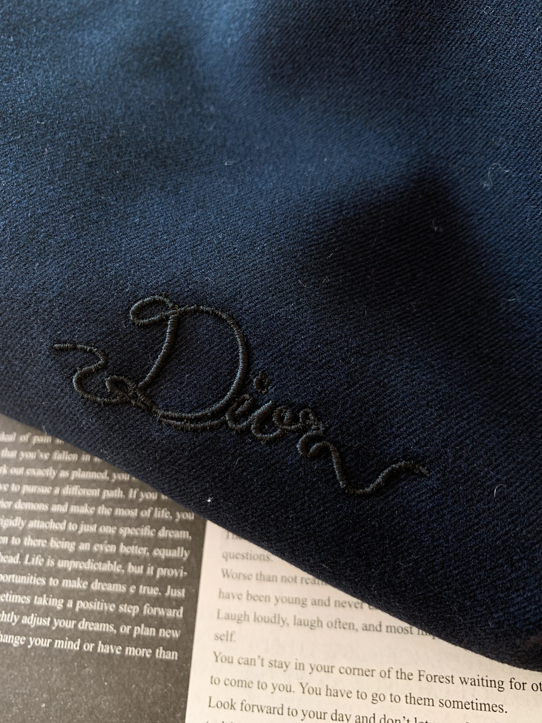 Dior Homme 迪奥·桀傲 2026SS早春新品蓝黑拼接棒球服夹克｜工坊工艺的美式学院腔调🔵 20