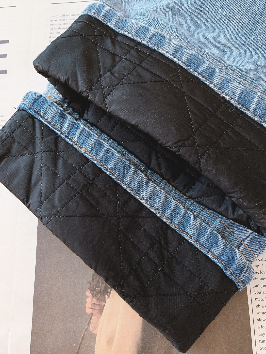 Dior Homme 迪奥·桀傲 2026SS早春新品藤格纹内里牛仔裤｜经典菱格的牛仔新解以经典藤格纹重