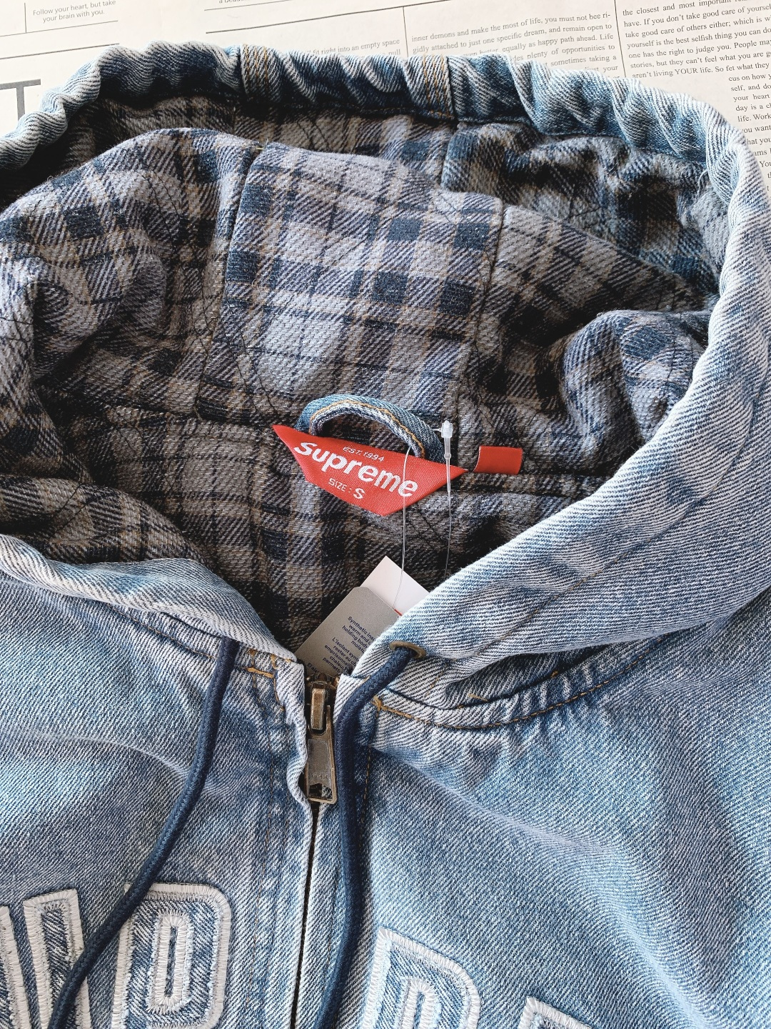 SuPreme 2025FW秋冬新品 WEEK1 Reflective Arc Hooded Work 