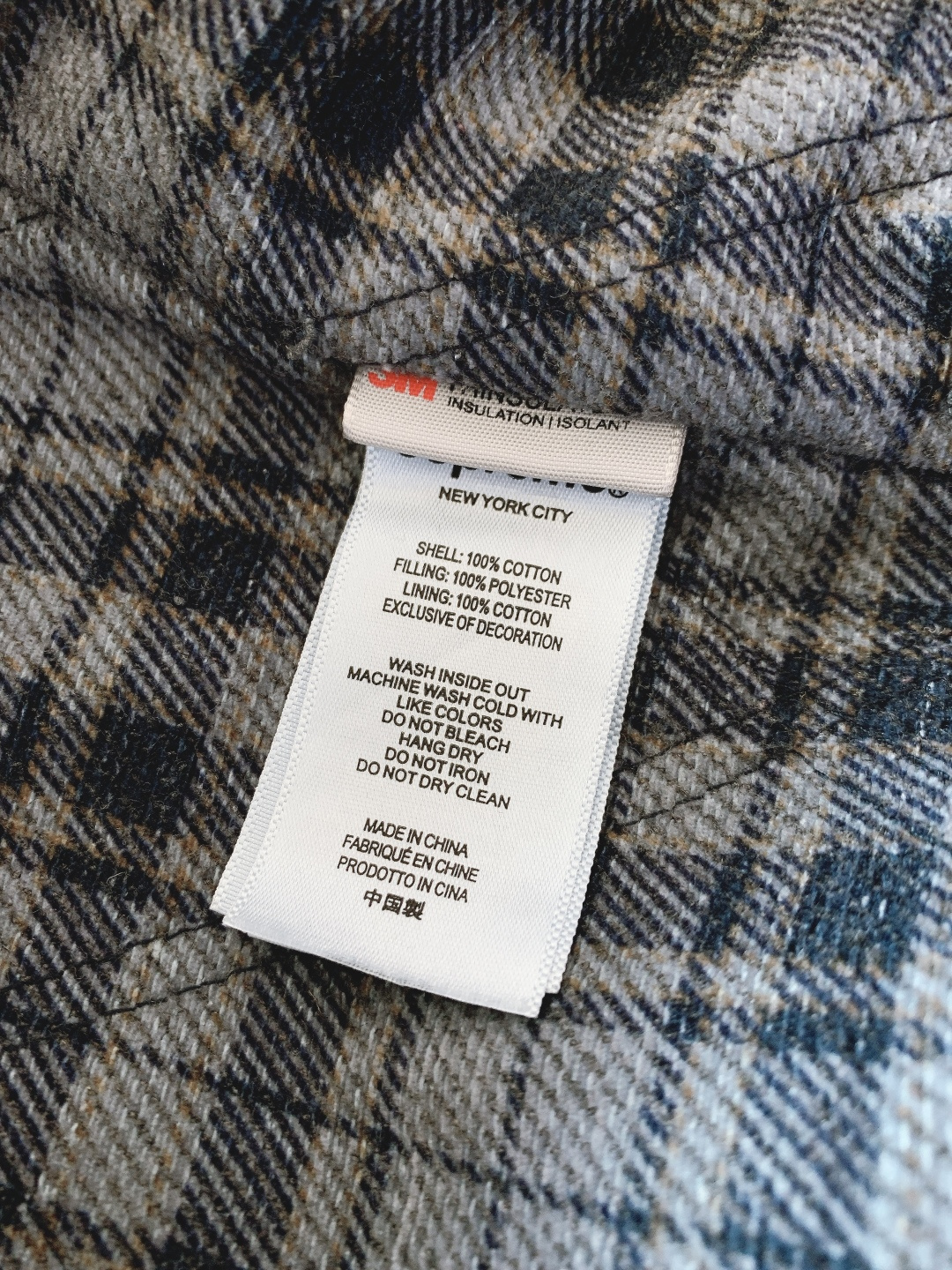 SuPreme 2025FW秋冬新品 WEEK1 Reflective Arc Hooded Work 