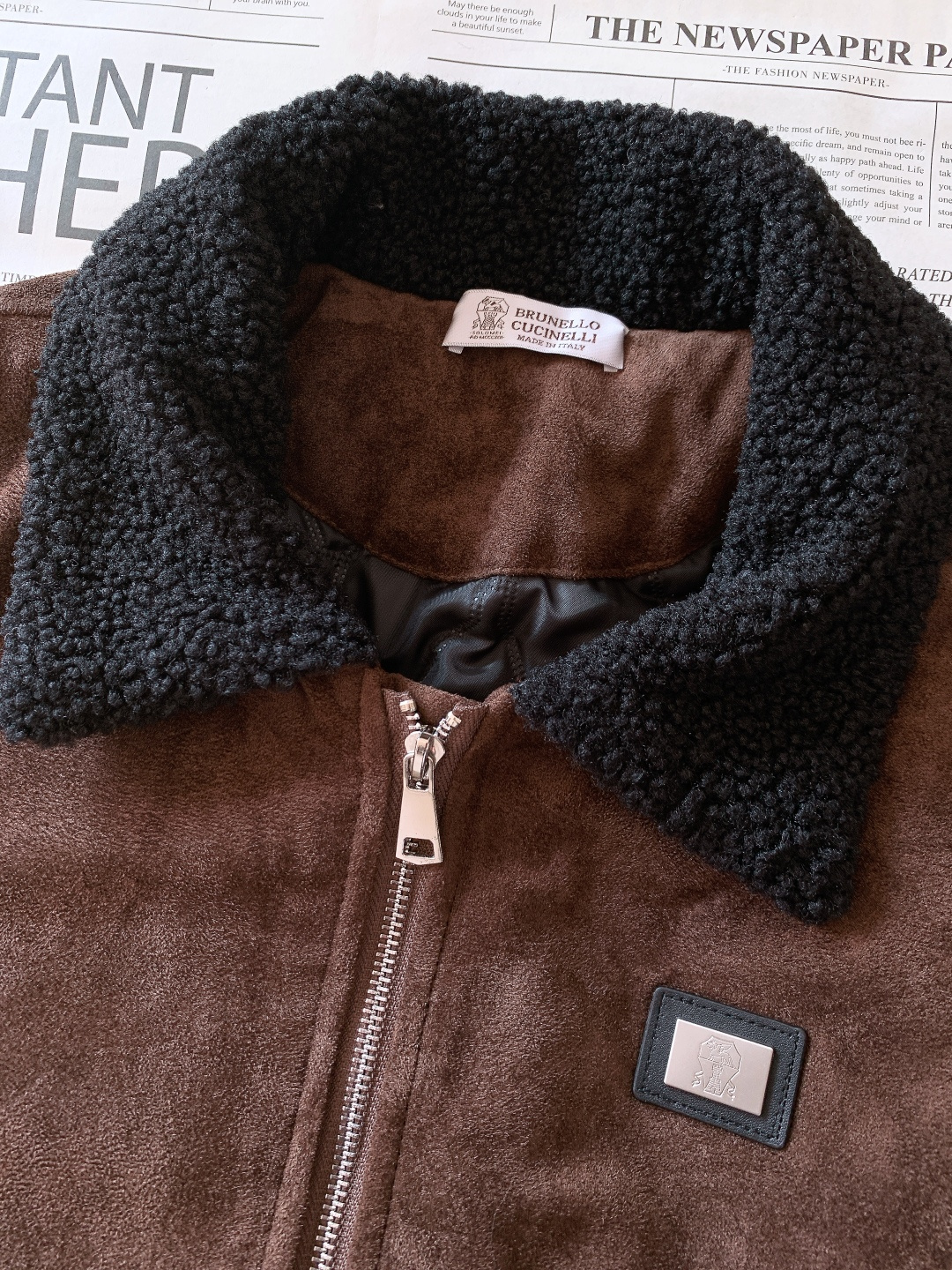 Brunello Cucinelli 布鲁奈罗.库奇内利 2026SS早春新品 意式高奢男装 BC麂皮夹