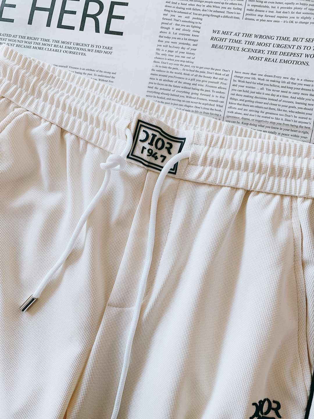 Dior Homme 迪奥·桀傲 2026SS早春新品 抽绳休闲裤时尚系列，独特设计，抽绳休闲长裤 订纱