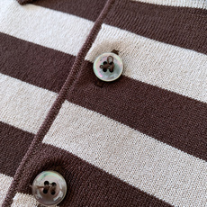LoroPiana L.P SS早春新品条纹翻领Polo衫。意大利匠心织造的条纹Polo衫,以顶级面料与 LoroPiana L.P SS早春新品条纹翻领Polo衫。意大利匠心织造的条纹Polo衫,以顶级面料与