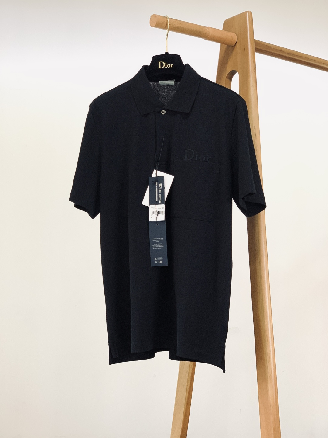 Dior Homme 迪奥·桀傲 2026SS早春新品 男士经典logo刺绣珠地棉Polo衫。采用进口高