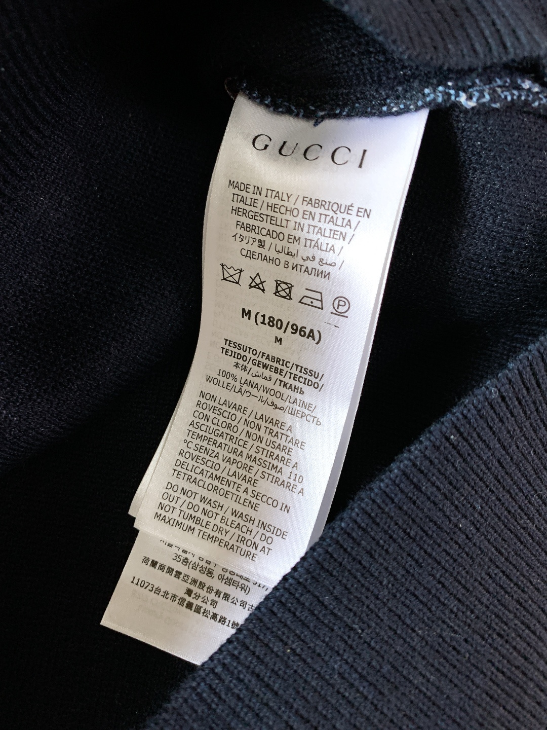 Gucci 古驰 2026SS早春新品双面羊毛GG提花圆领毛衣。进口双面羊毛针织面料，由高支美利奴羊毛经
