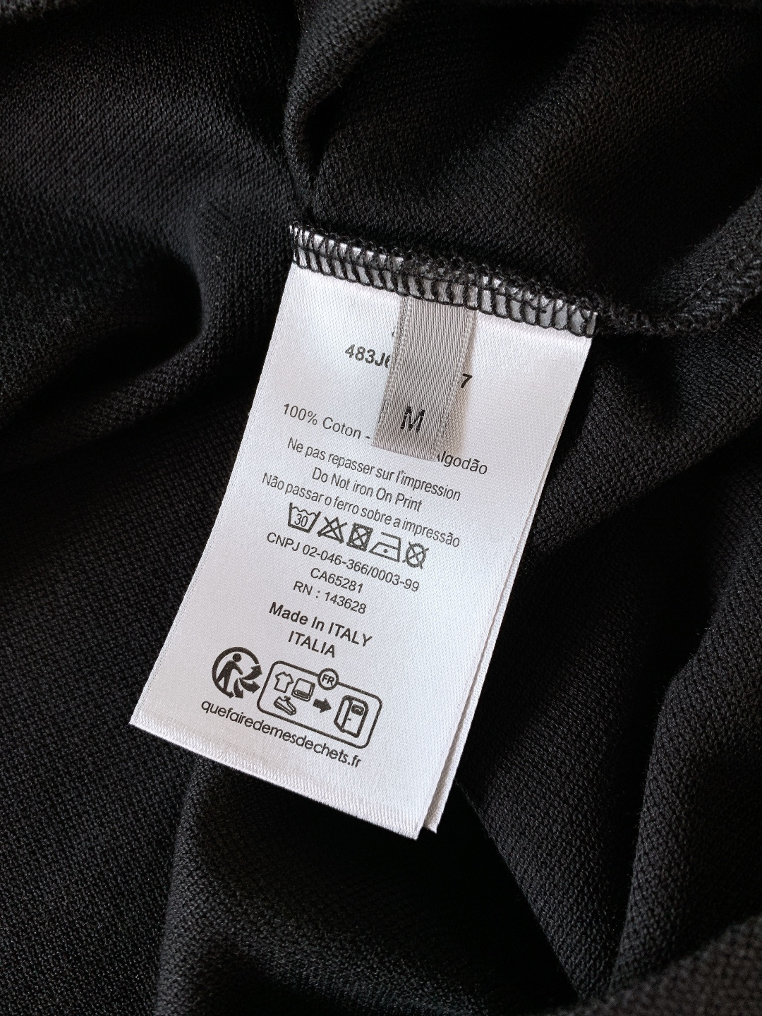 Dior Homme 迪奥·桀傲 2026SS早春新品 四叶草刺绣珠地棉Polo衫。采用进口高支精梳珠地