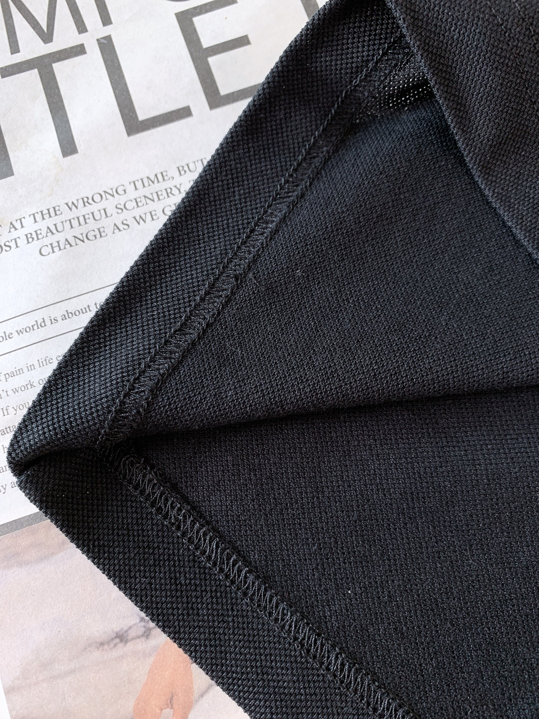 Dior Homme 迪奥·桀傲 2026SS早春新品 四叶草刺绣珠地棉Polo衫。采用进口高支精梳珠地