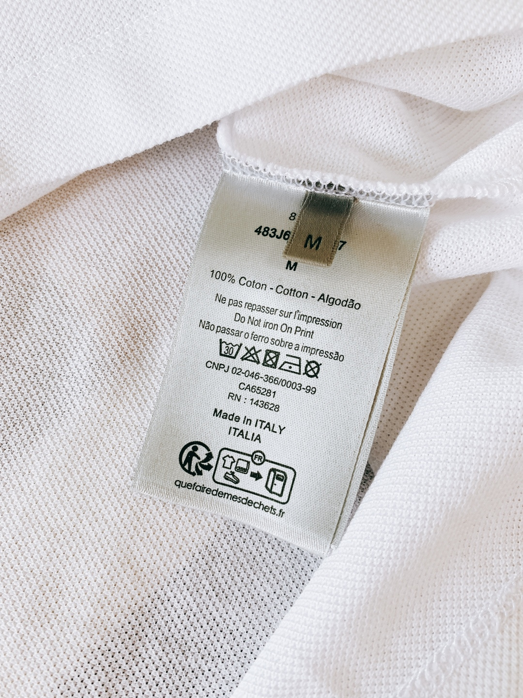 Dior Homme 迪奥·桀傲 2026SS早春新品 男士经典logo刺绣珠地棉Polo衫。采用进口高