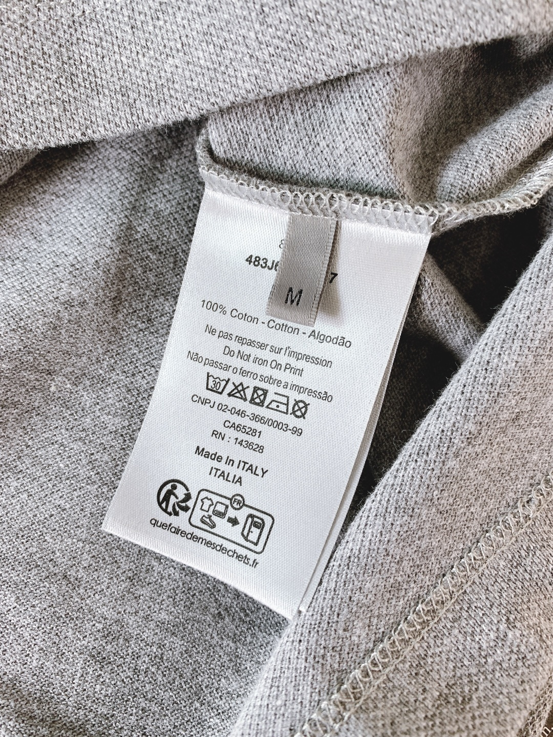 Dior Homme 迪奥·桀傲 2026SS早春新品 男士经典logo刺绣珠地棉Polo衫。采用进口高