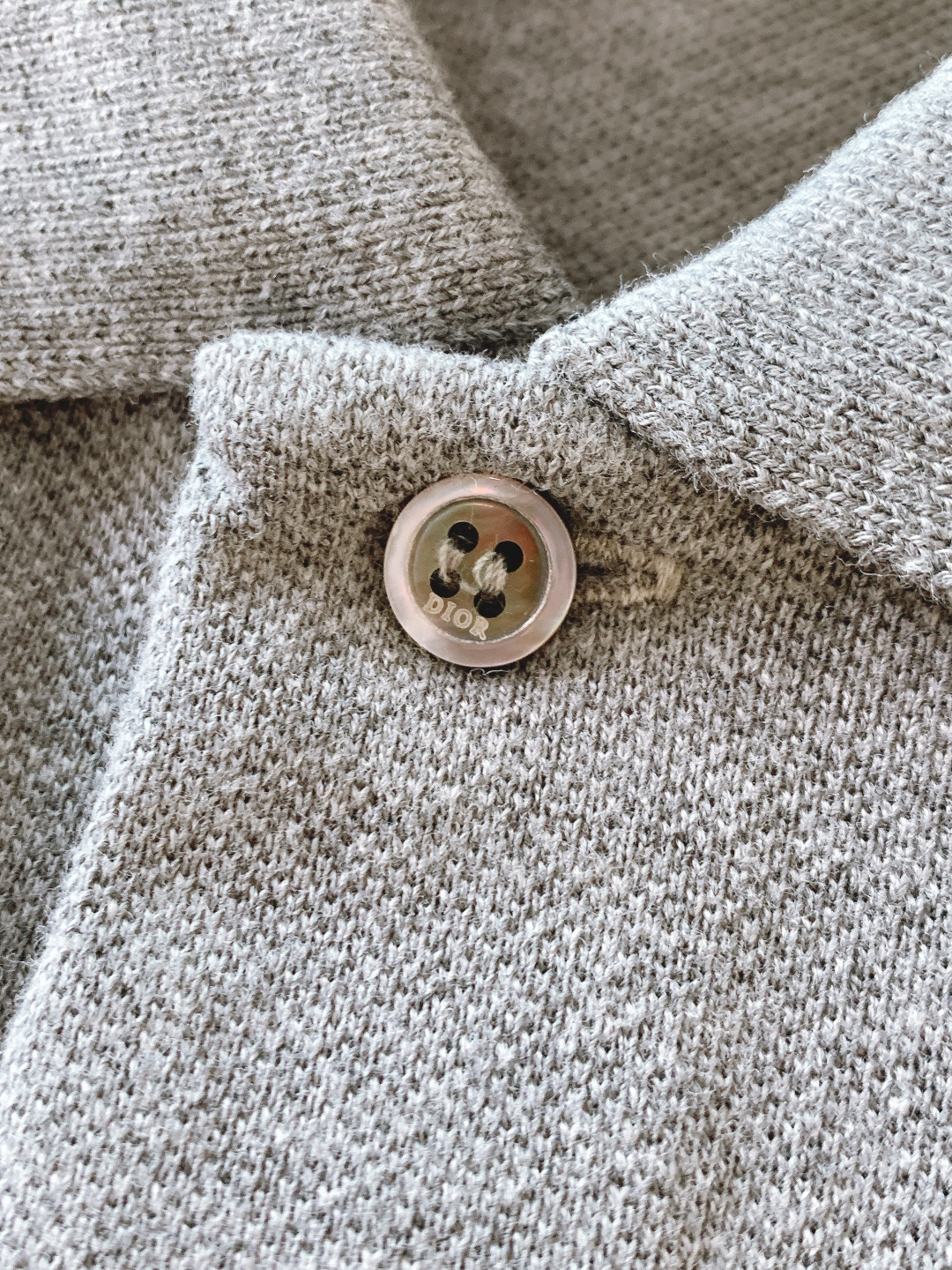 Dior Homme 迪奥·桀傲 2026SS早春新品 男士经典logo刺绣珠地棉Polo衫。采用进口高