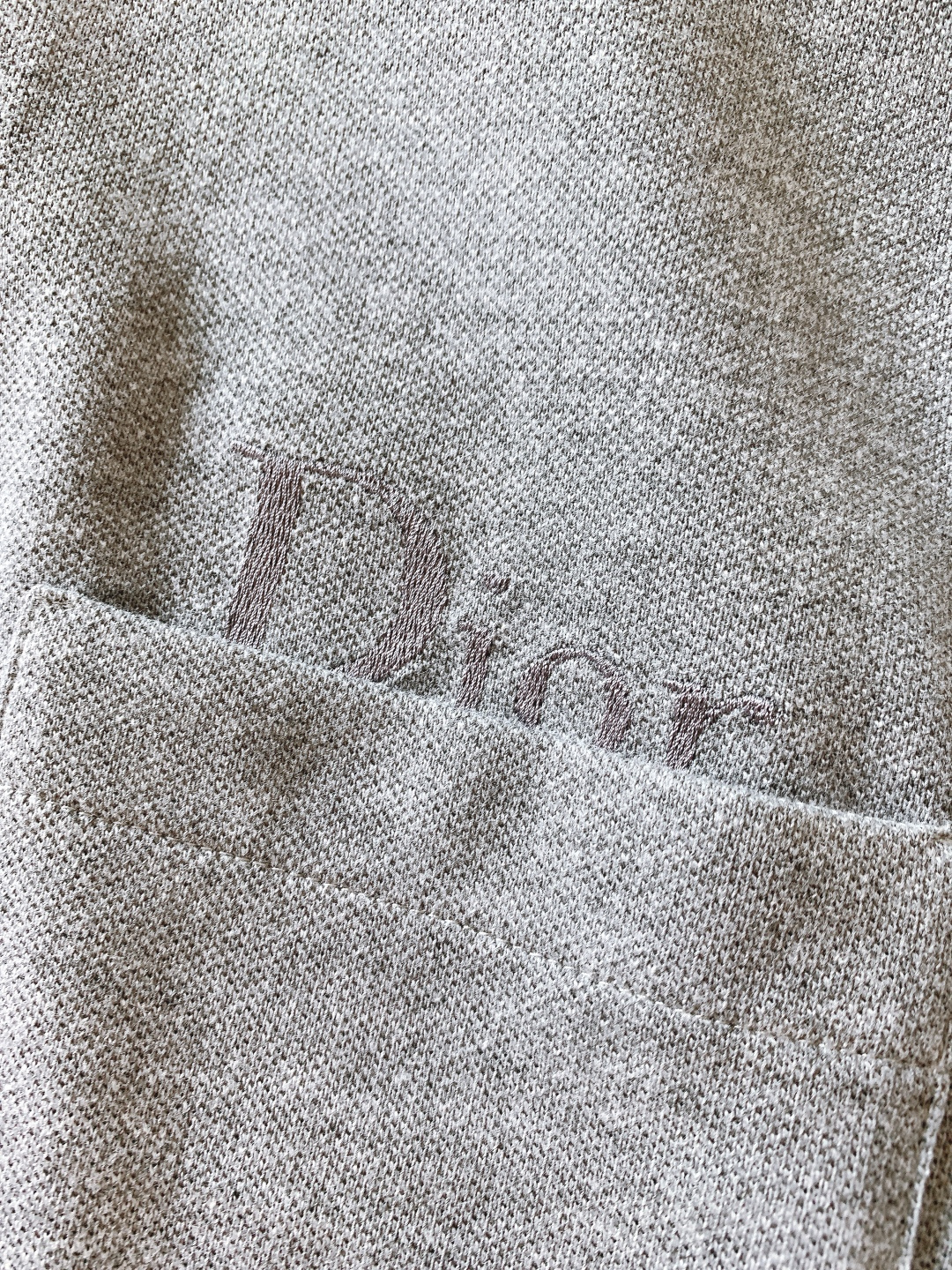 Dior Homme 迪奥·桀傲 2026SS早春新品 男士经典logo刺绣珠地棉Polo衫。采用进口高