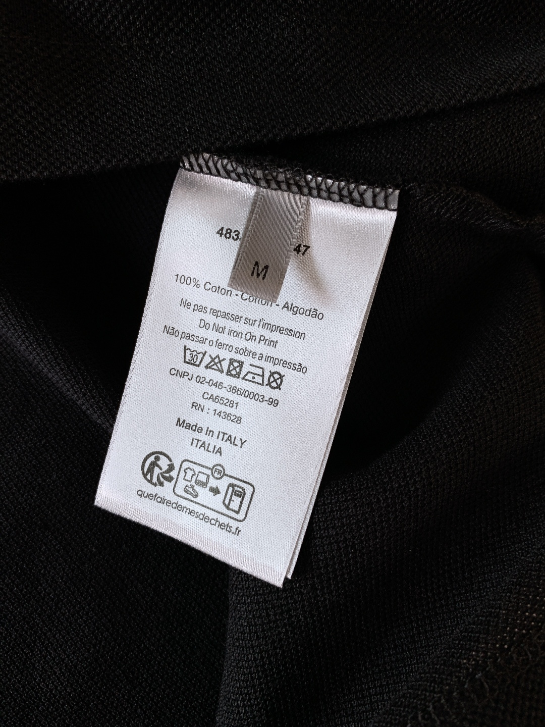 Dior Homme 迪奥·桀傲 2026SS早春新品 男士经典logo刺绣珠地棉Polo衫。采用进口高
