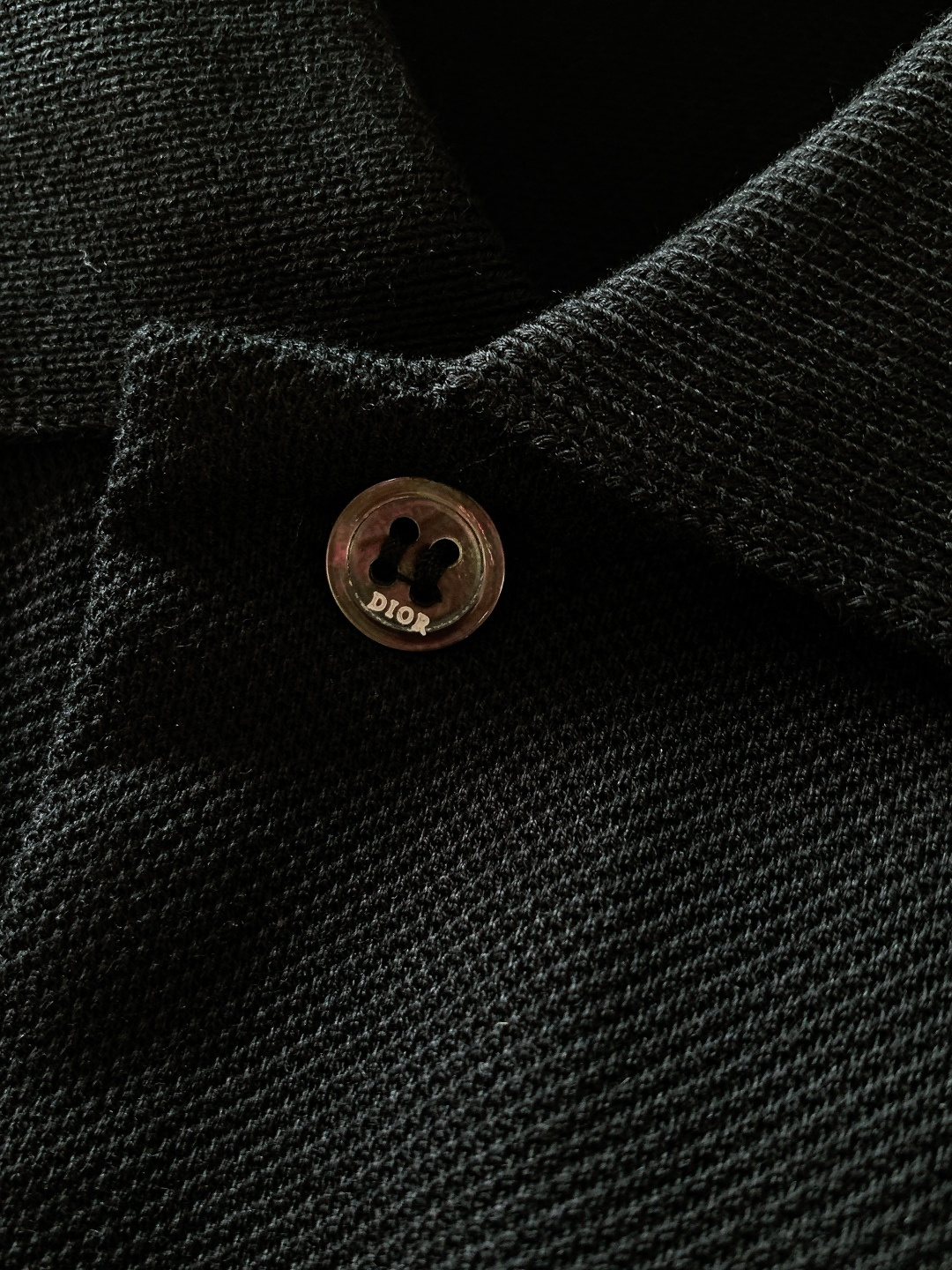 Dior Homme 迪奥·桀傲 2026SS早春新品 男士经典logo刺绣珠地棉Polo衫。采用进口高