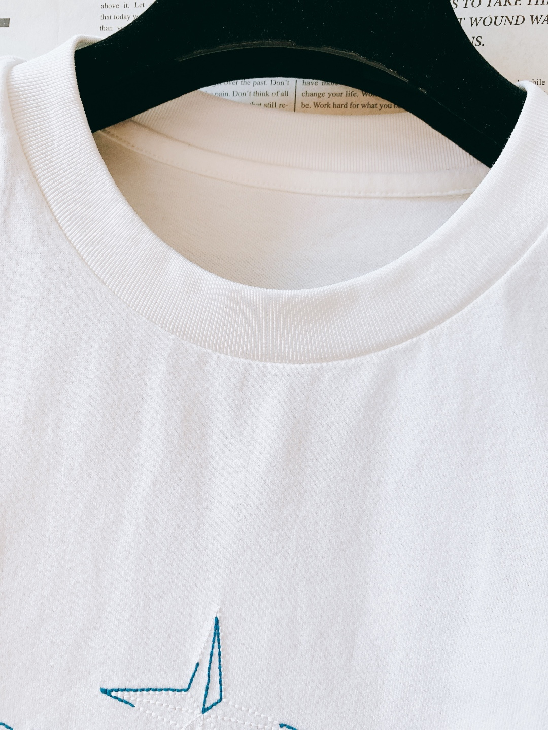 Stone Island 石头岛 2026SS早春新品 刺绣短袖T恤重磅上新！甄选定织高支精梳棉面料，触