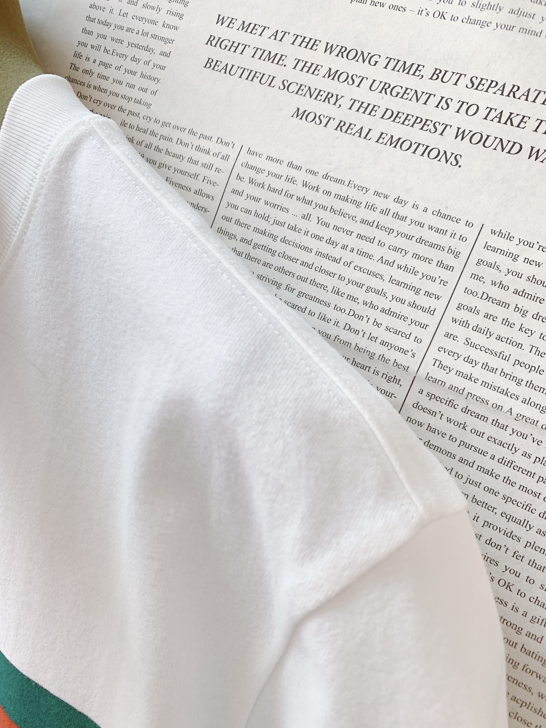 Gucci 古驰 2026SS早春新品马衔扣织带刺绣短袖T恤重磅上新！甄选进口260g高支双股精梳棉面料