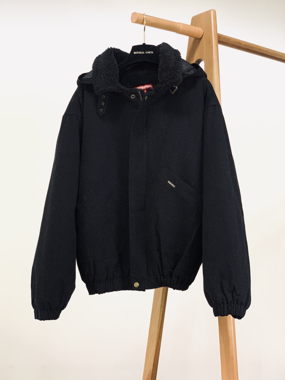 ⚠️🌾SuPreme WEEK6 Faux Shearling Lined Bomber Jacket 