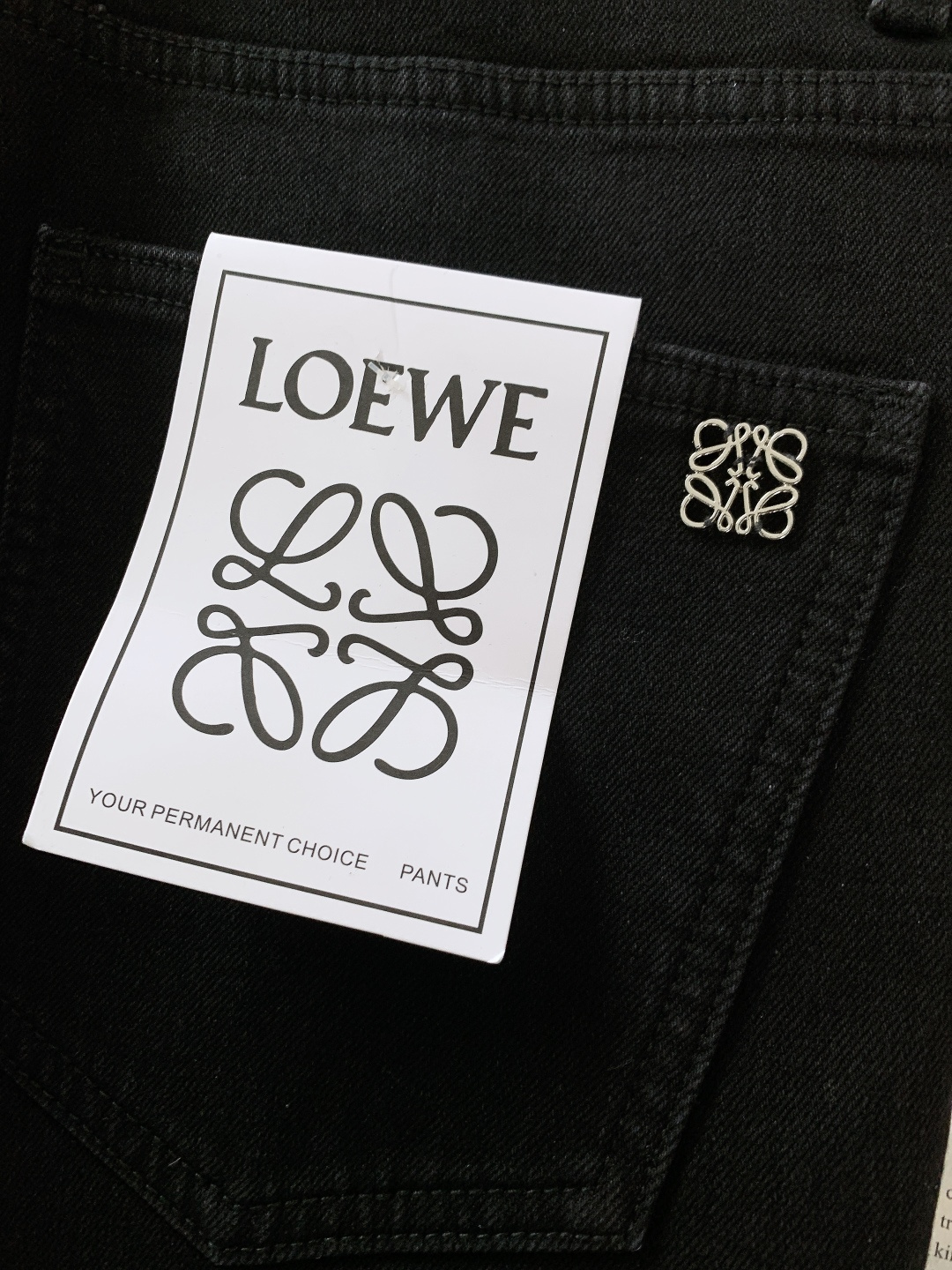 ⚠️🌾Loewe 罗意威 2026SS早春新品 休闲加绒牛仔裤，一条过冬的极简硬核之选高密牛仔+加厚一体