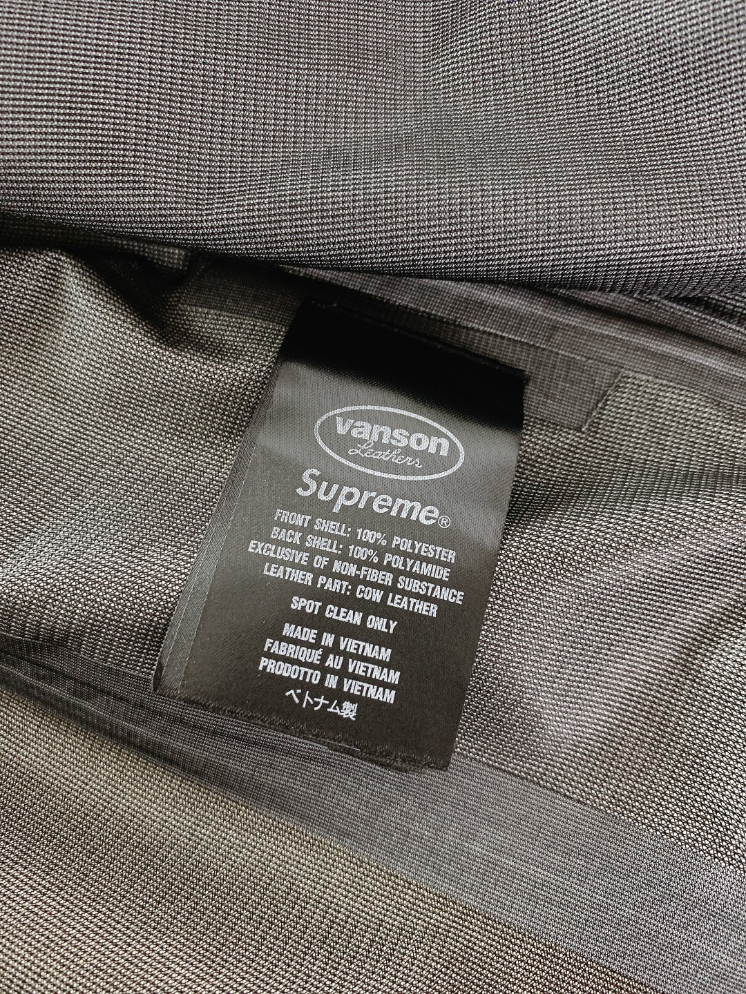 ⚠️🌾SuPreme x Vanson Leathers 联名款 GORE-TEX Shell Jack