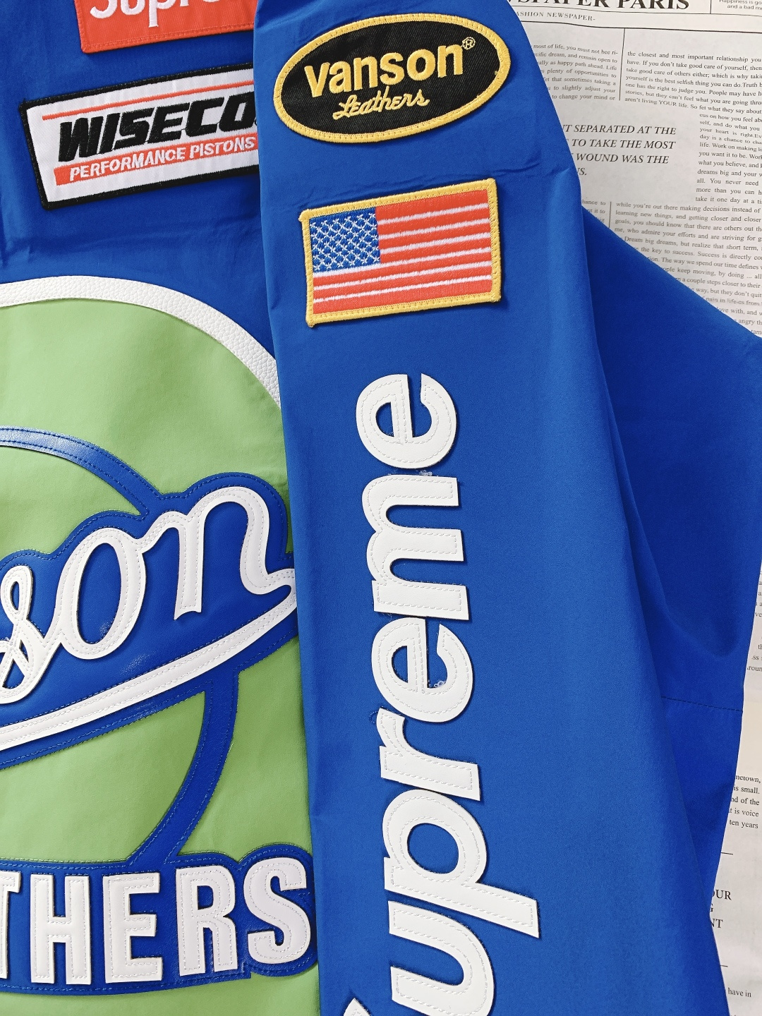 ⚠️🌾SuPreme x Vanson Leathers 联名款 GORE-TEX Shell Jack