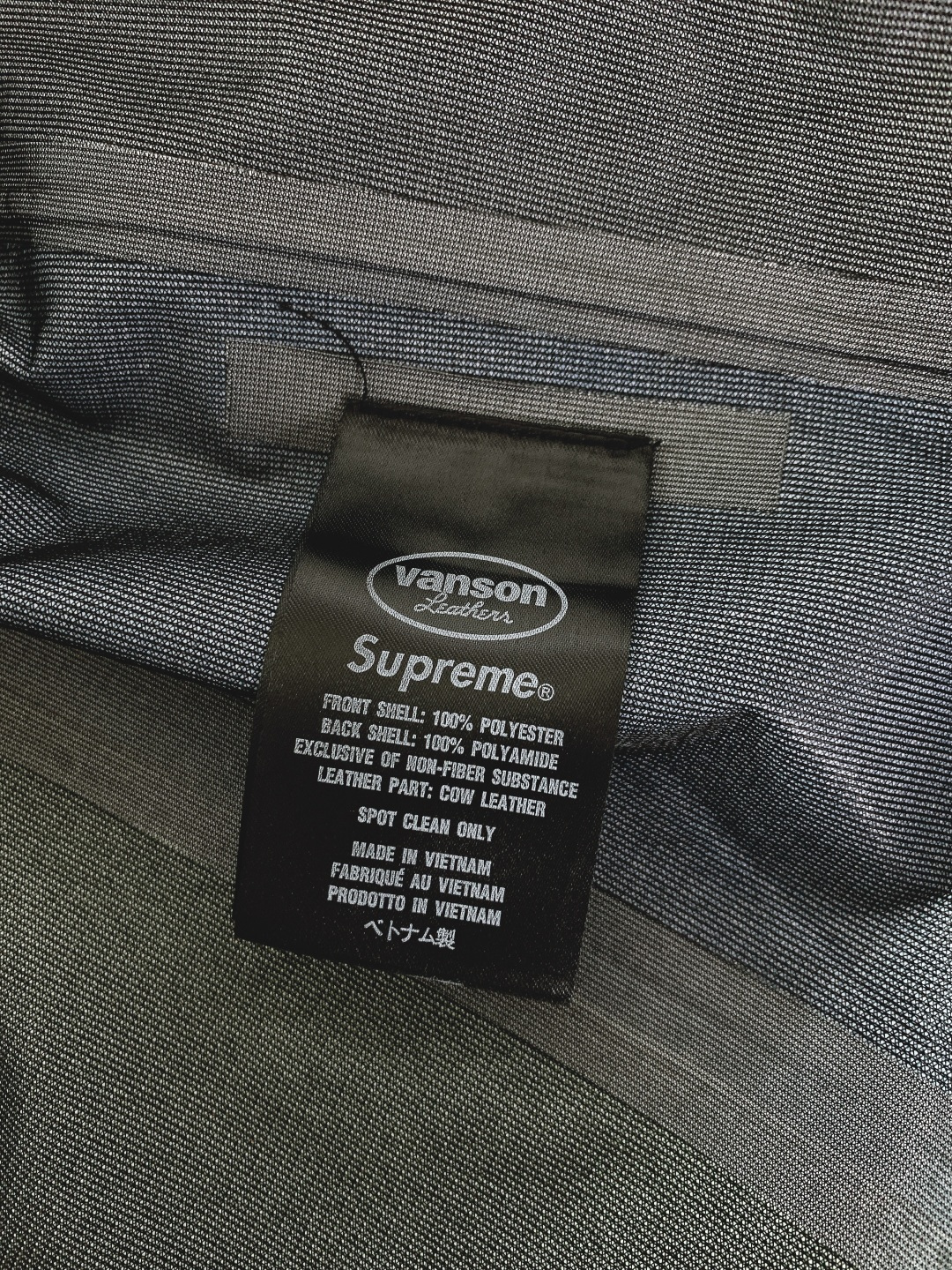 ⚠️🌾SuPreme x Vanson Leathers 联名款 GORE-TEX Shell Jack