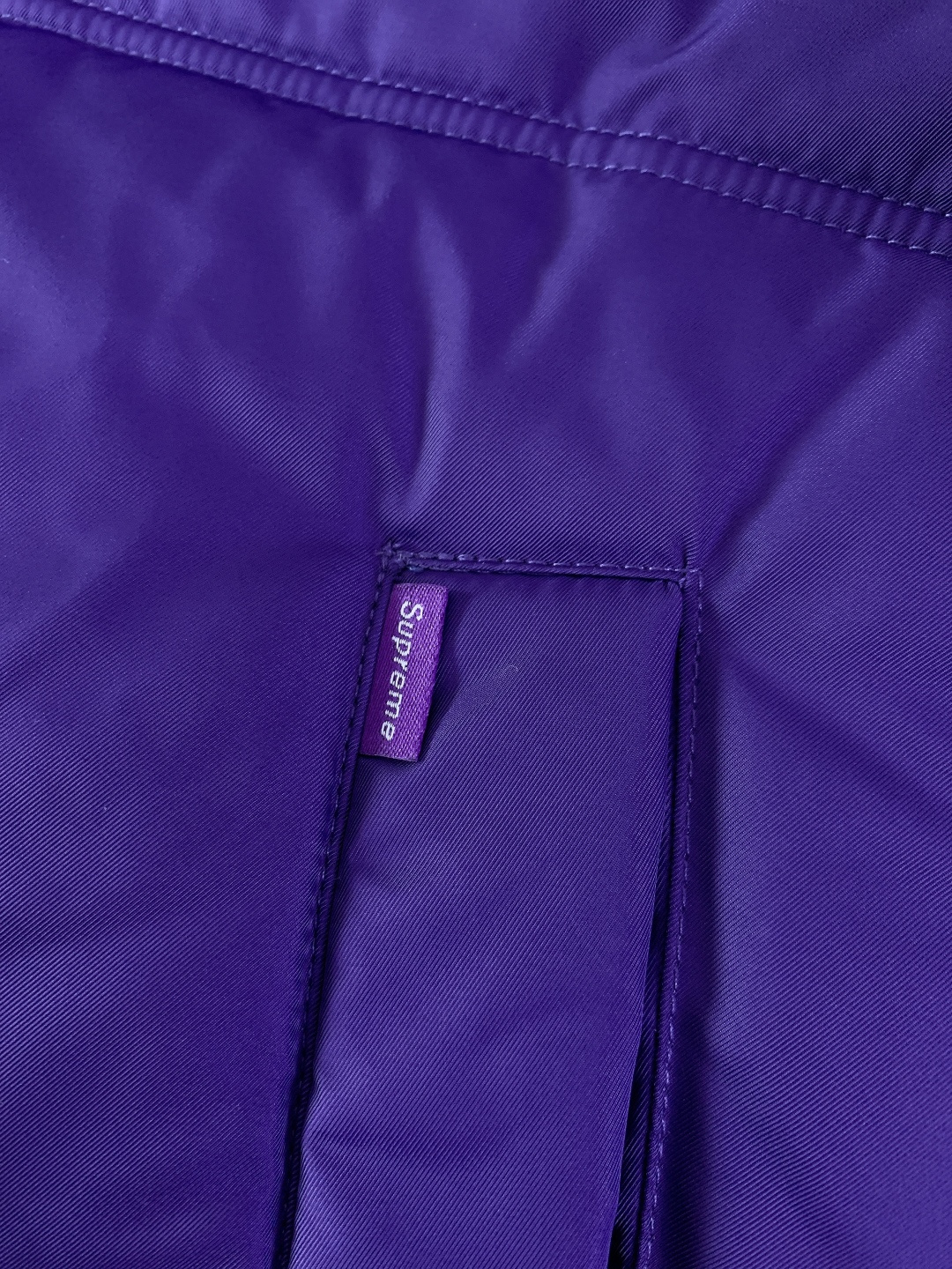 ⚠️🌾SuPreme 25FW LEATHER YOKE PUFFER JACKET皮革拼接拉链羽绒面包