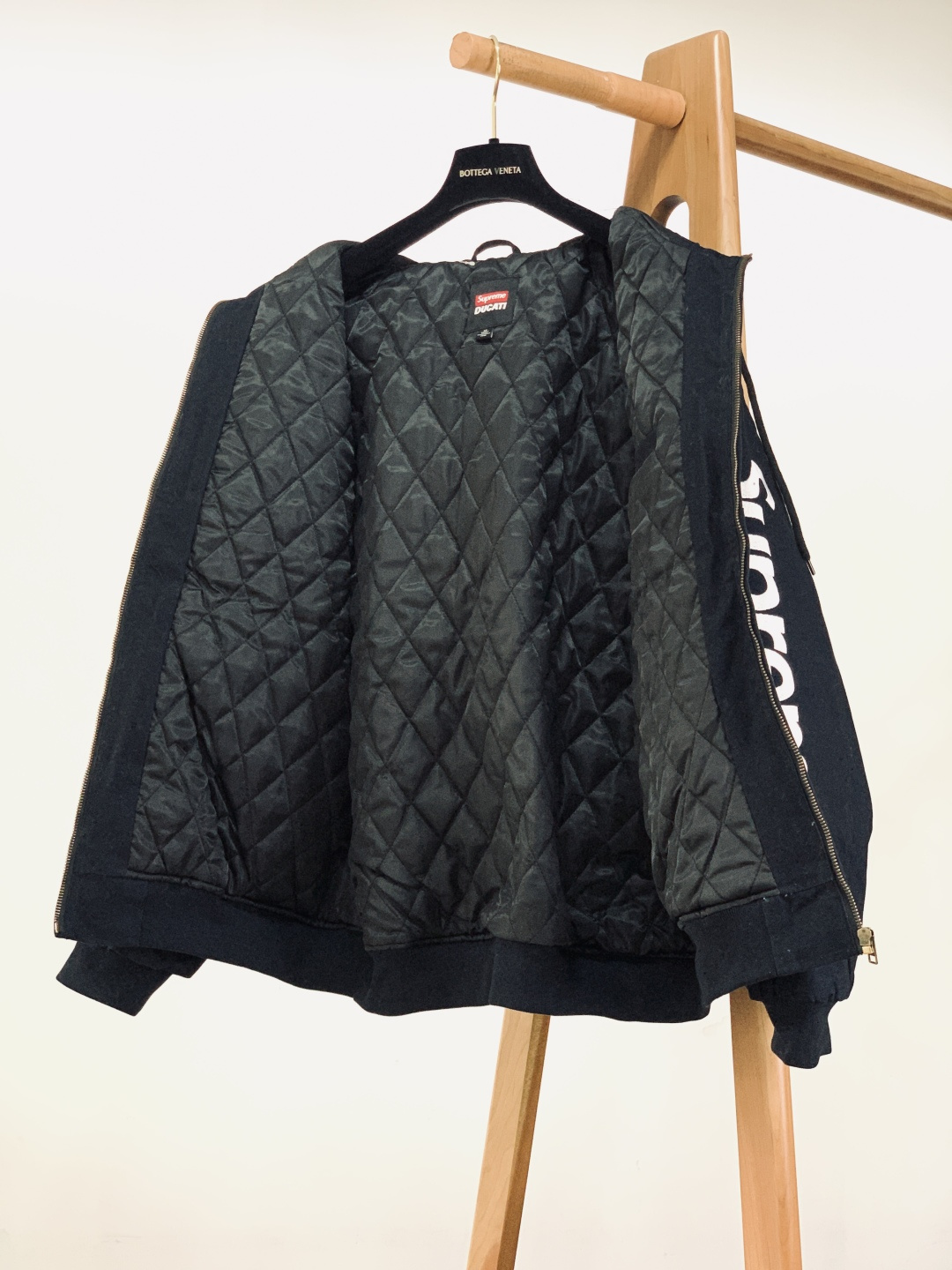 ⚠️🌾SUPREME x DUCATI/杜卡迪 联名款双口袋拉链连帽赛车机车服夹克外套尺码S-XL尺码：