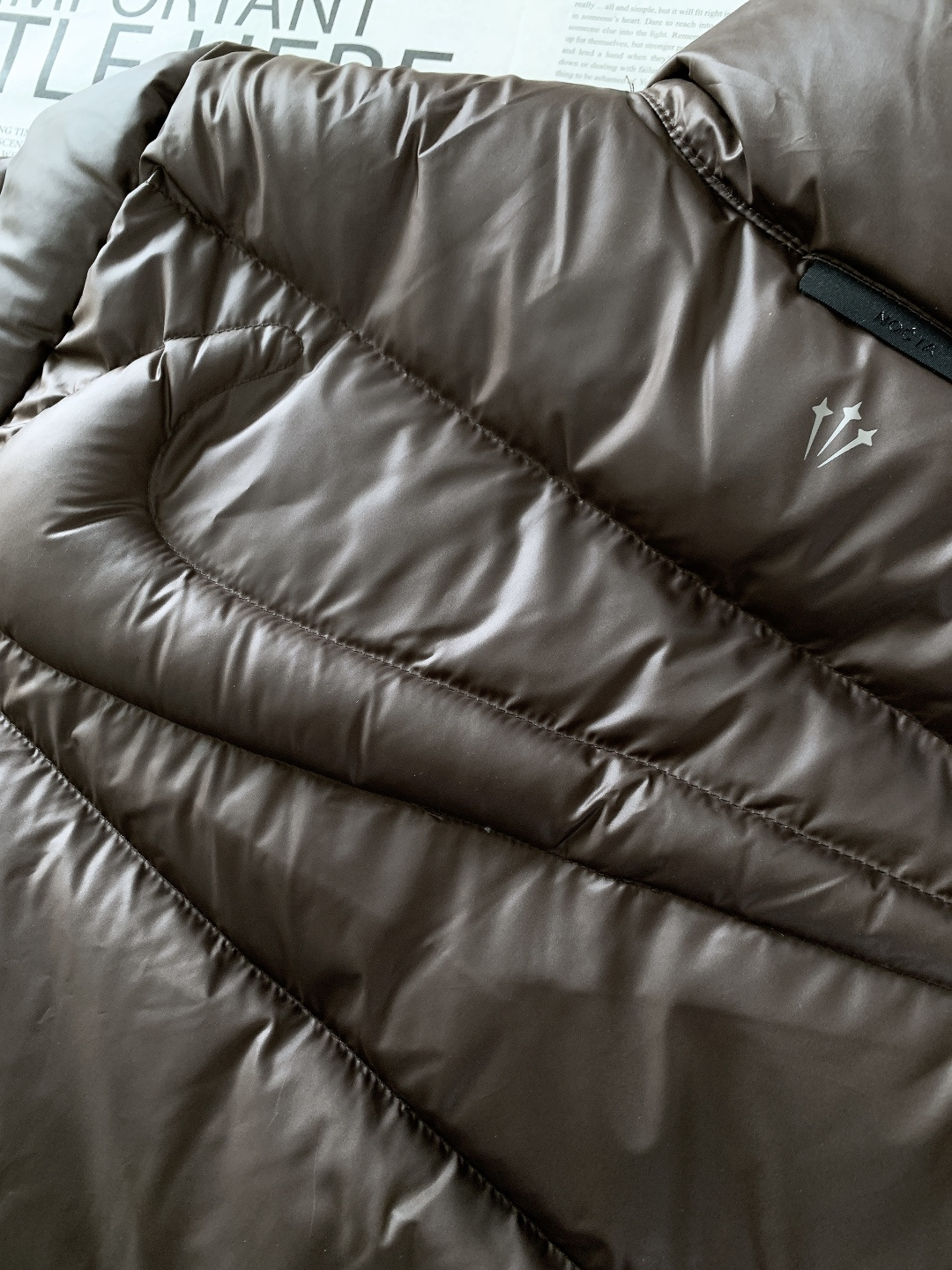 ⚠️🌾Nike x Drake Nocta系列联名立领公鸭羽绒服，王一博同款，充绒达460克 ，定制YK