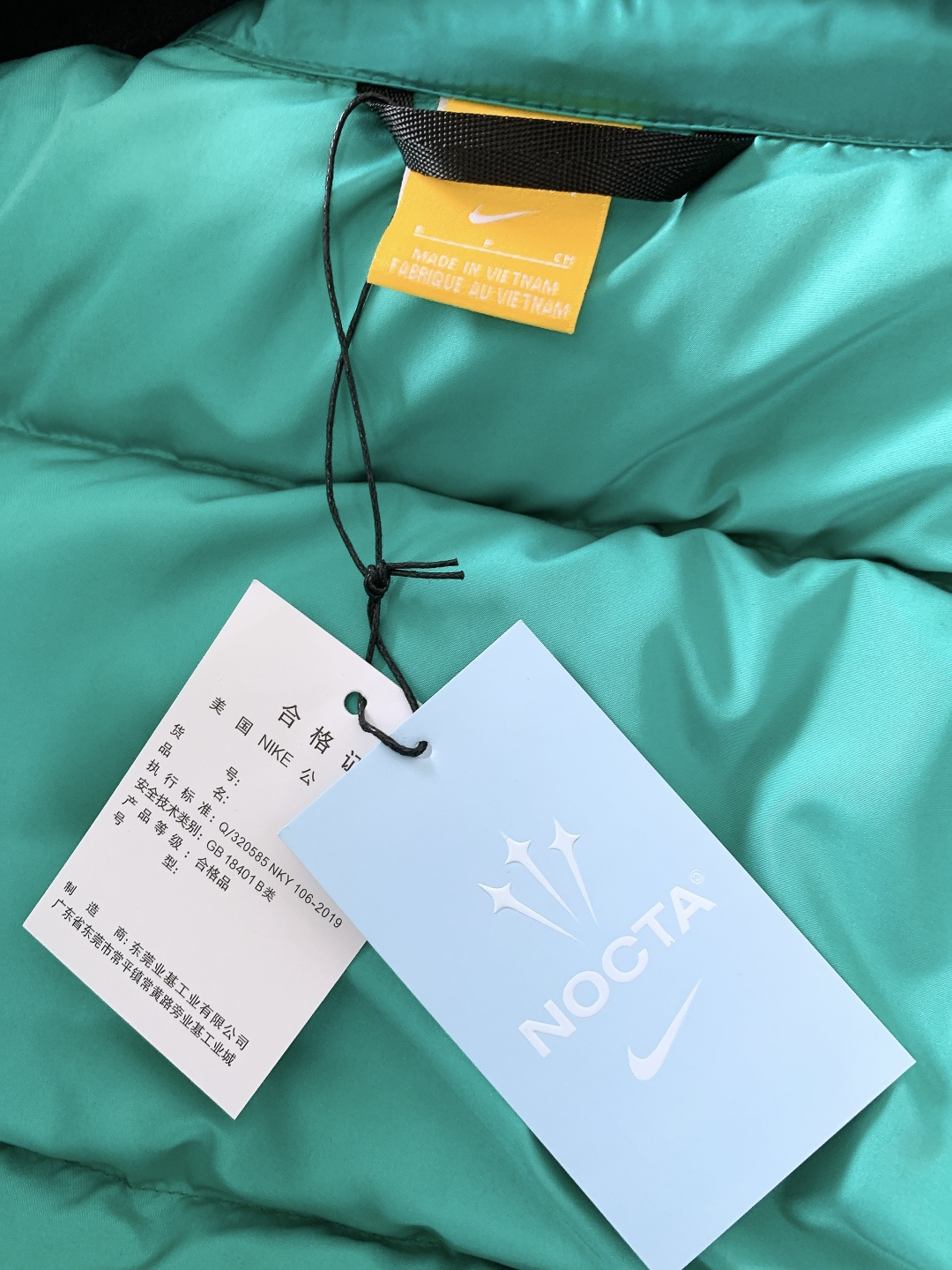 ⚠️🌾Nike x Drake Nocta系列联名立领公鸭羽绒服，王一博同款，充绒达460克 ，定制YK