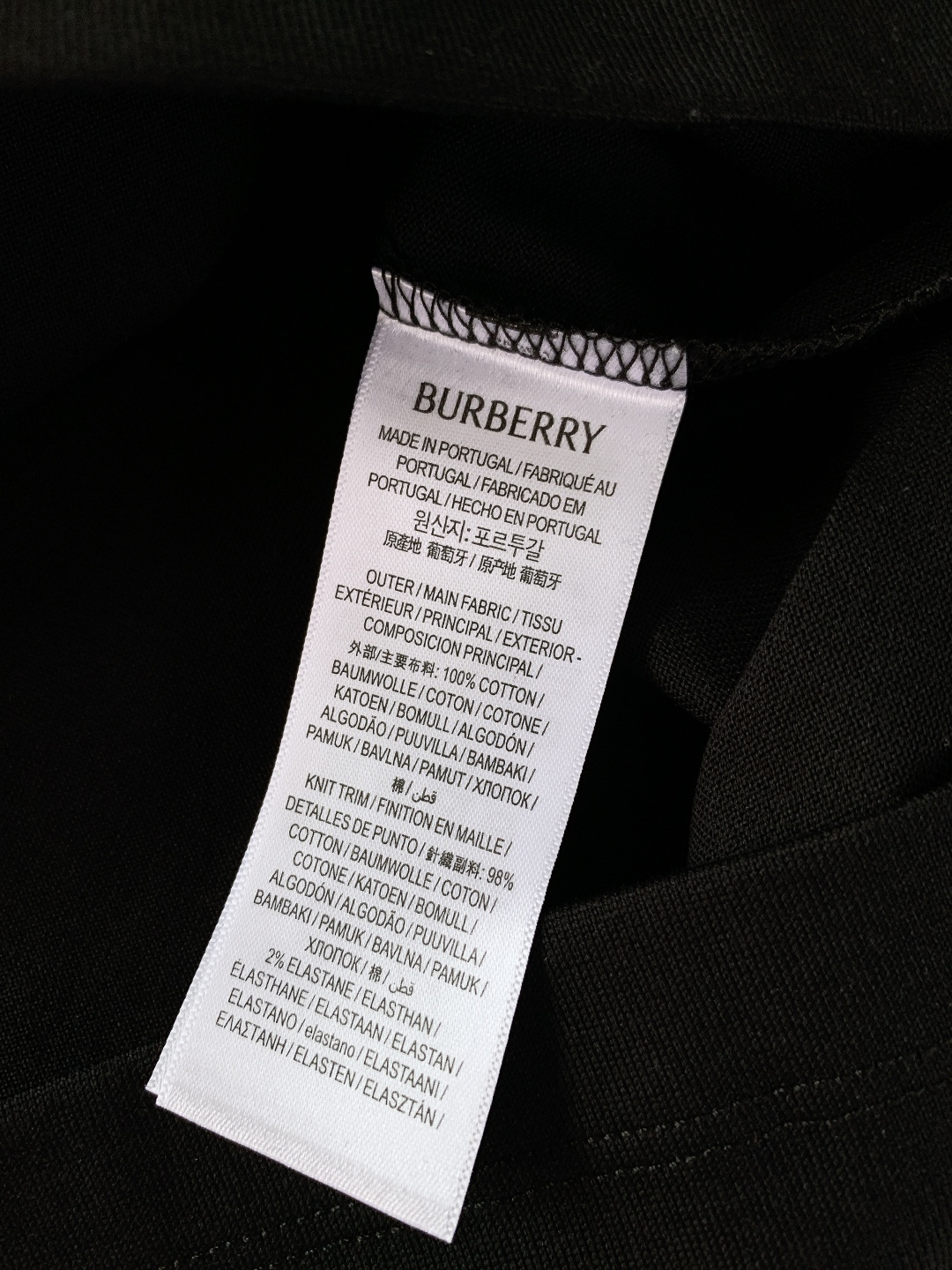 ⚠️🌾Burberry 巴宝莉 2026SS早春新品 马术骑士刺绣短袖T恤。100%葡萄牙进口高支纯棉，