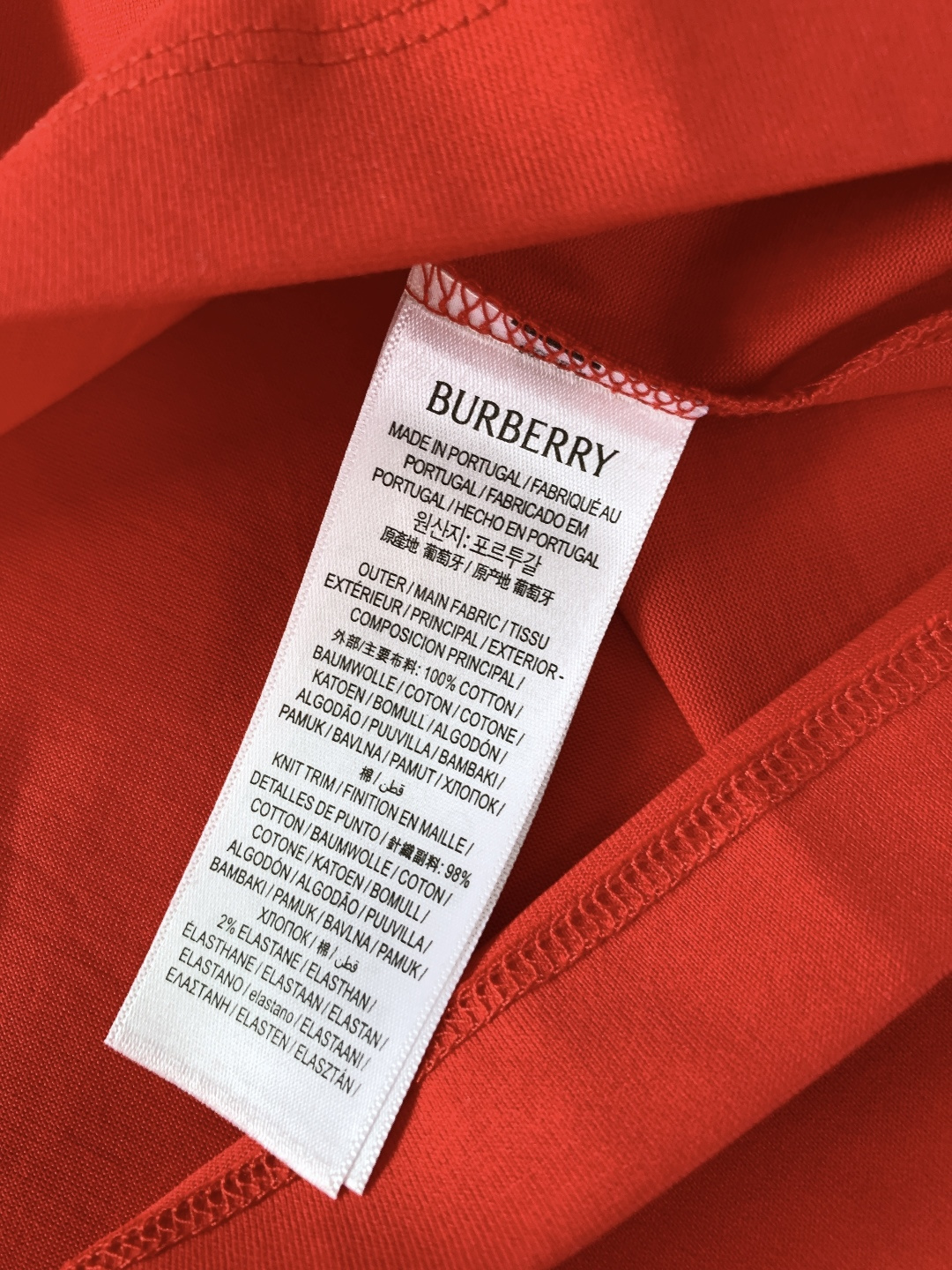 ⚠️🌾Burberry 巴宝莉 2026SS早春新品 马术骑士刺绣短袖T恤。100%葡萄牙进口高支纯棉，