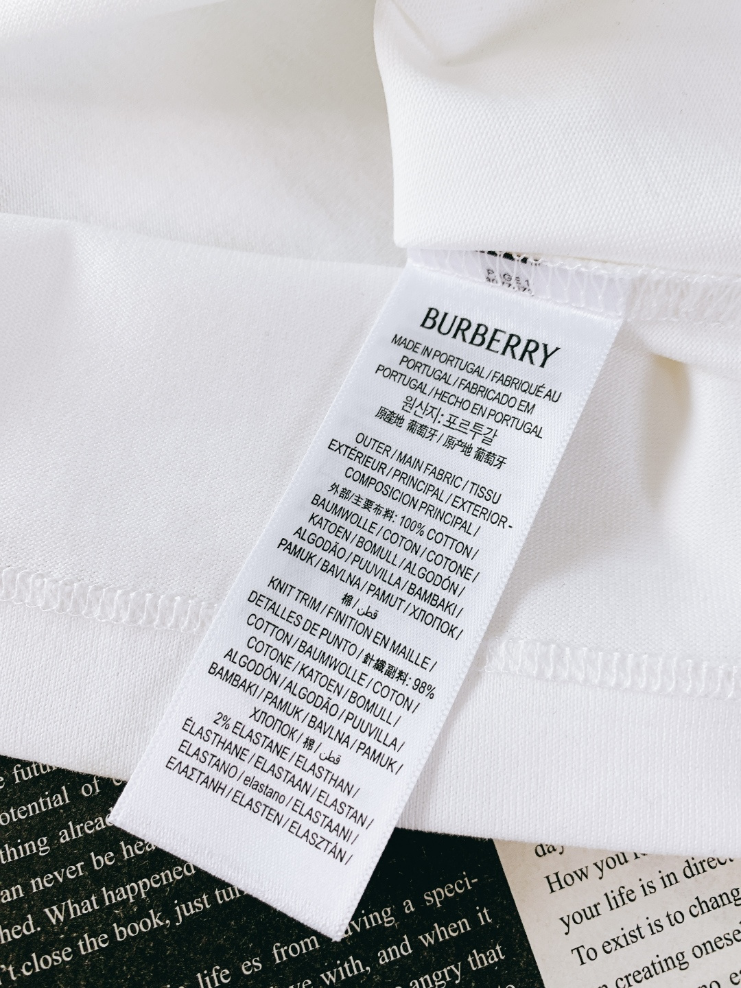 ⚠️🌾Burberry 巴宝莉 2026SS早春新品 马术骑士刺绣短袖T恤。100%葡萄牙进口高支纯棉，