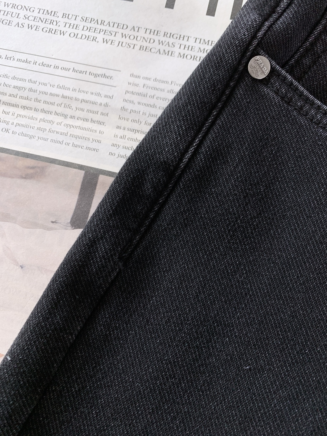 ⚠️🌾Prada 普拉达 2026SS早春新品 秋冬刚需，休闲加绒牛仔裤高密牛仔+羊羔绒内里，保暖不臃肿