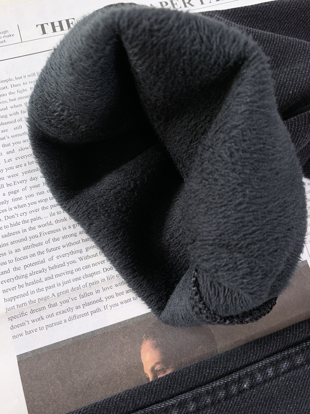 ⚠️🌾Prada 普拉达 2026SS早春新品 秋冬刚需，加绒牛仔裤。重磅牛仔+高密摇粒绒，保暖不臃肿黑