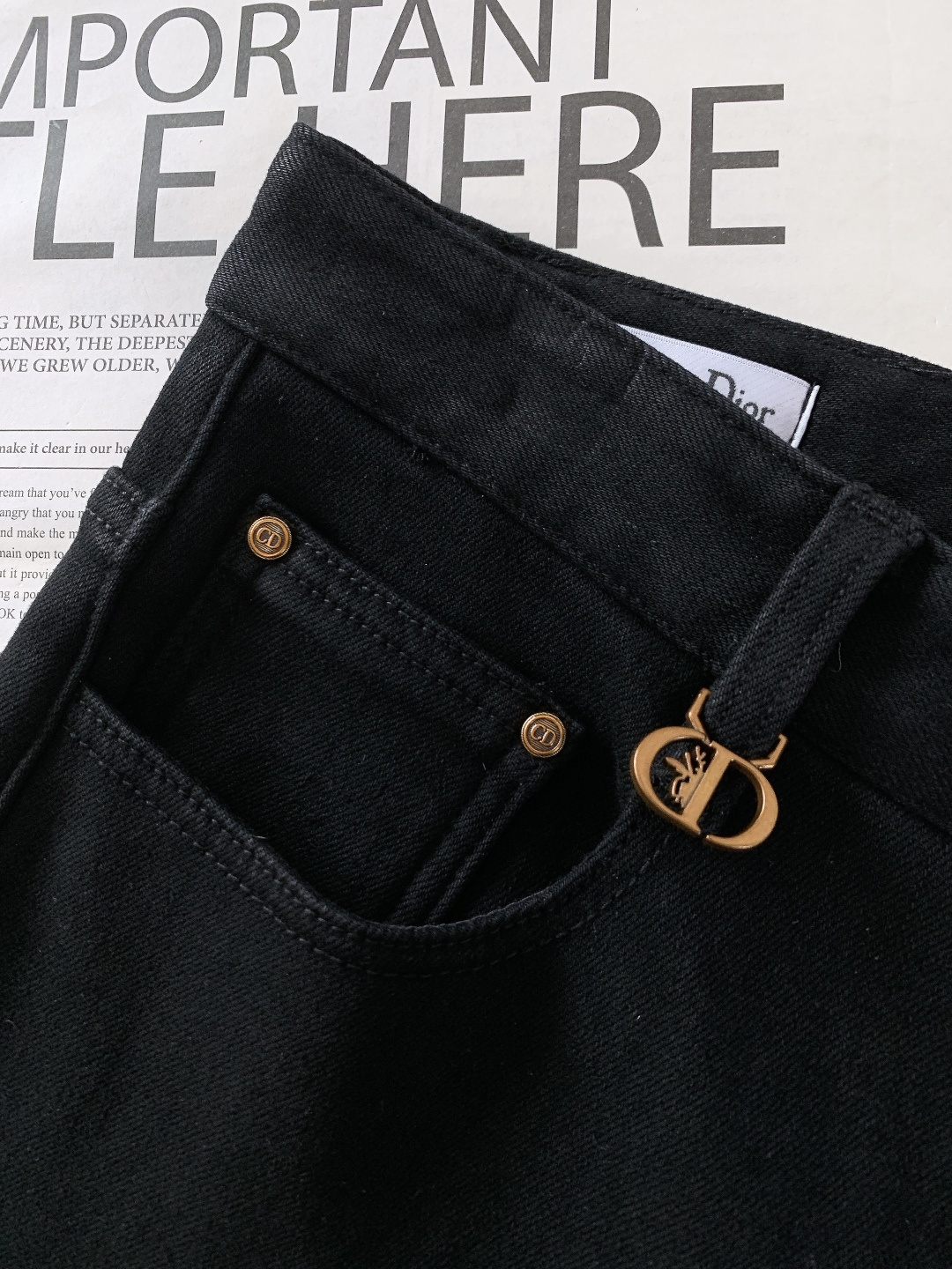 ⚠️🌾Dior Homme 迪奥·桀傲 2026SS早春新品 ❄️ 秋冬刚需，休闲加绒牛仔裤高密牛仔+羊