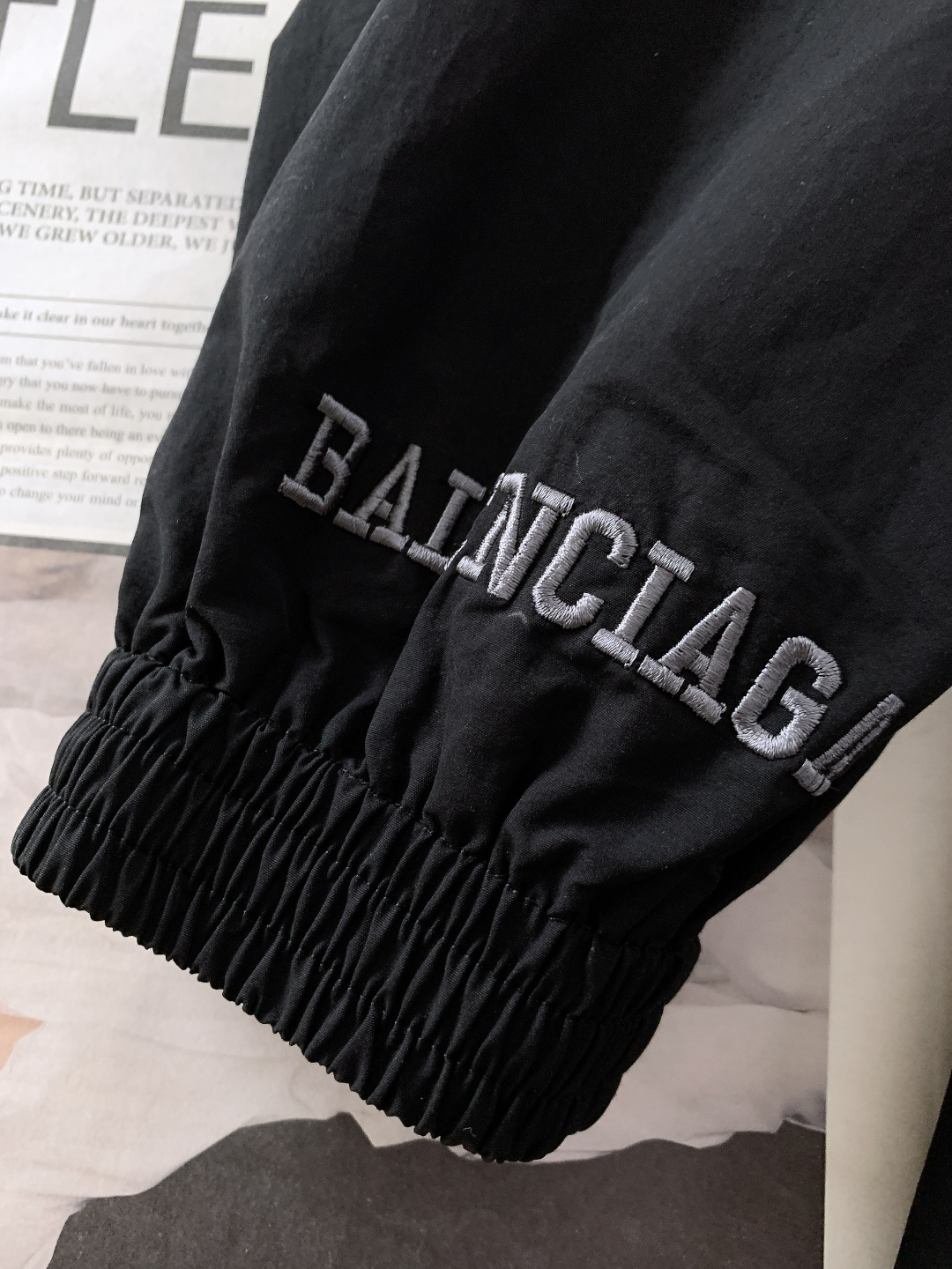 ⚠️🌾𝐁𝐚𝐥𝐞𝐧𝐜𝐢𝐚𝐠𝐚 巴黎世家 2026SS早春新品3B足球夹克⚽️采用高密防泼水面料，触感轻盈顺