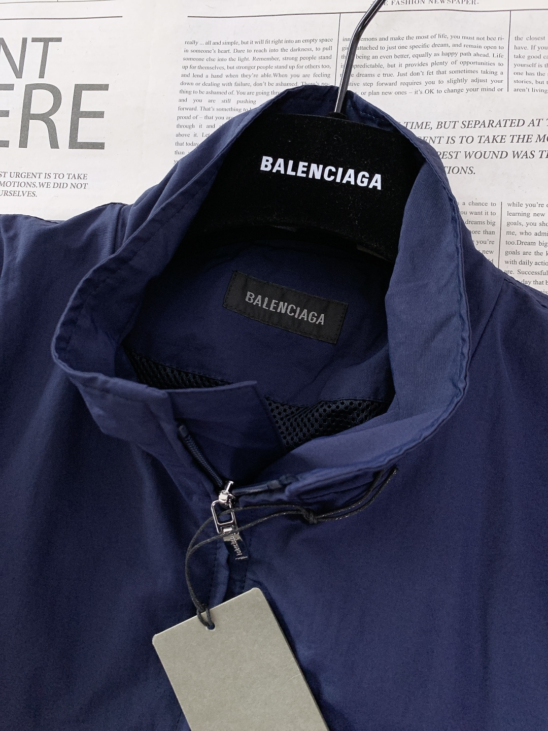 ⚠️🌾𝐁𝐚𝐥𝐞𝐧𝐜𝐢𝐚𝐠𝐚 巴黎世家 2026SS早春新品3B足球夹克⚽️采用高密防泼水面料，触感轻盈顺