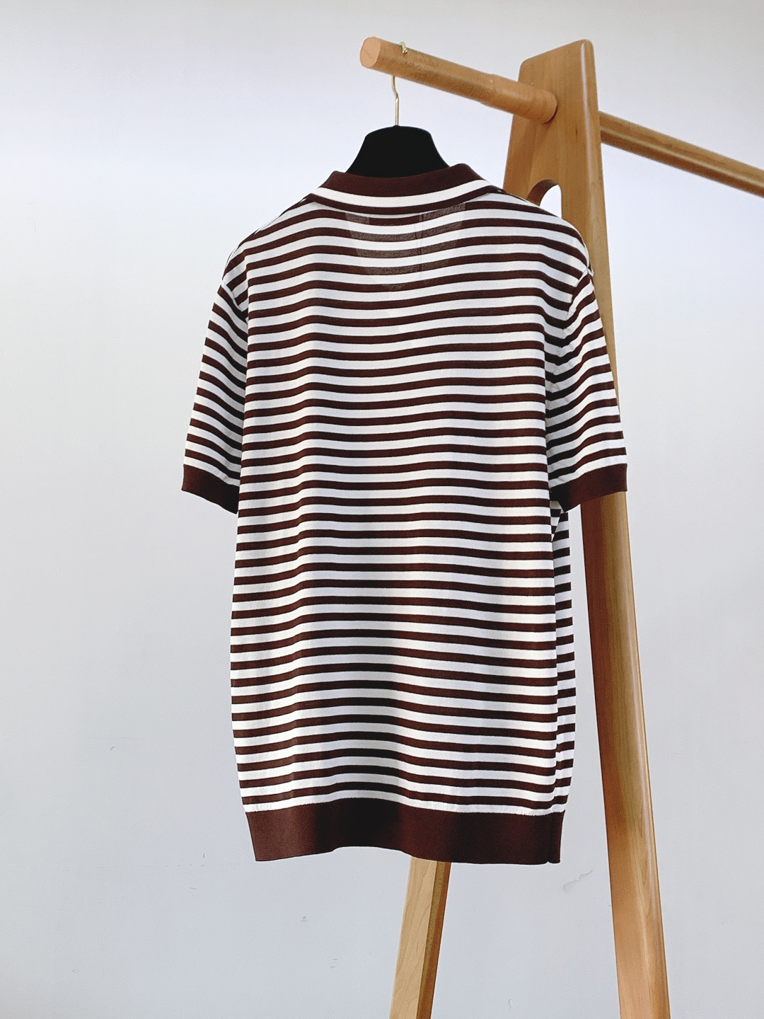 Brunello Cucinelli 布鲁奈罗.库奇内利 2026SS春夏新品复古条纹翻领T恤👔轻奢质感