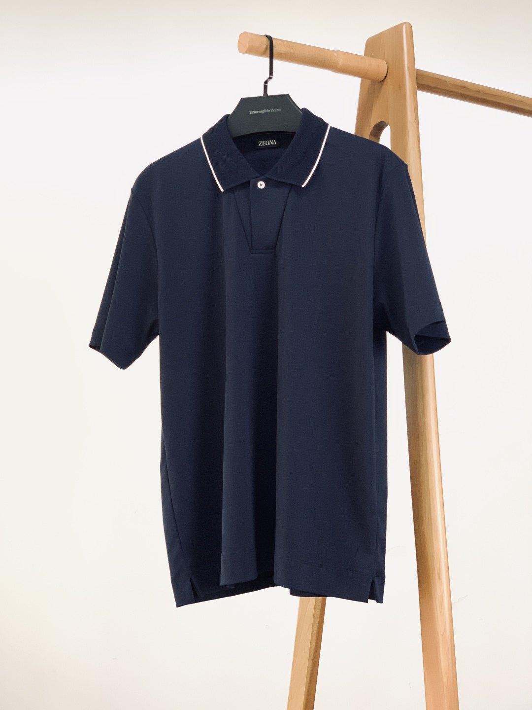 Ermenegildo Zegna 杰尼亚 2026SS春夏新品休闲翻领Polo，简约大气自带高级感，上