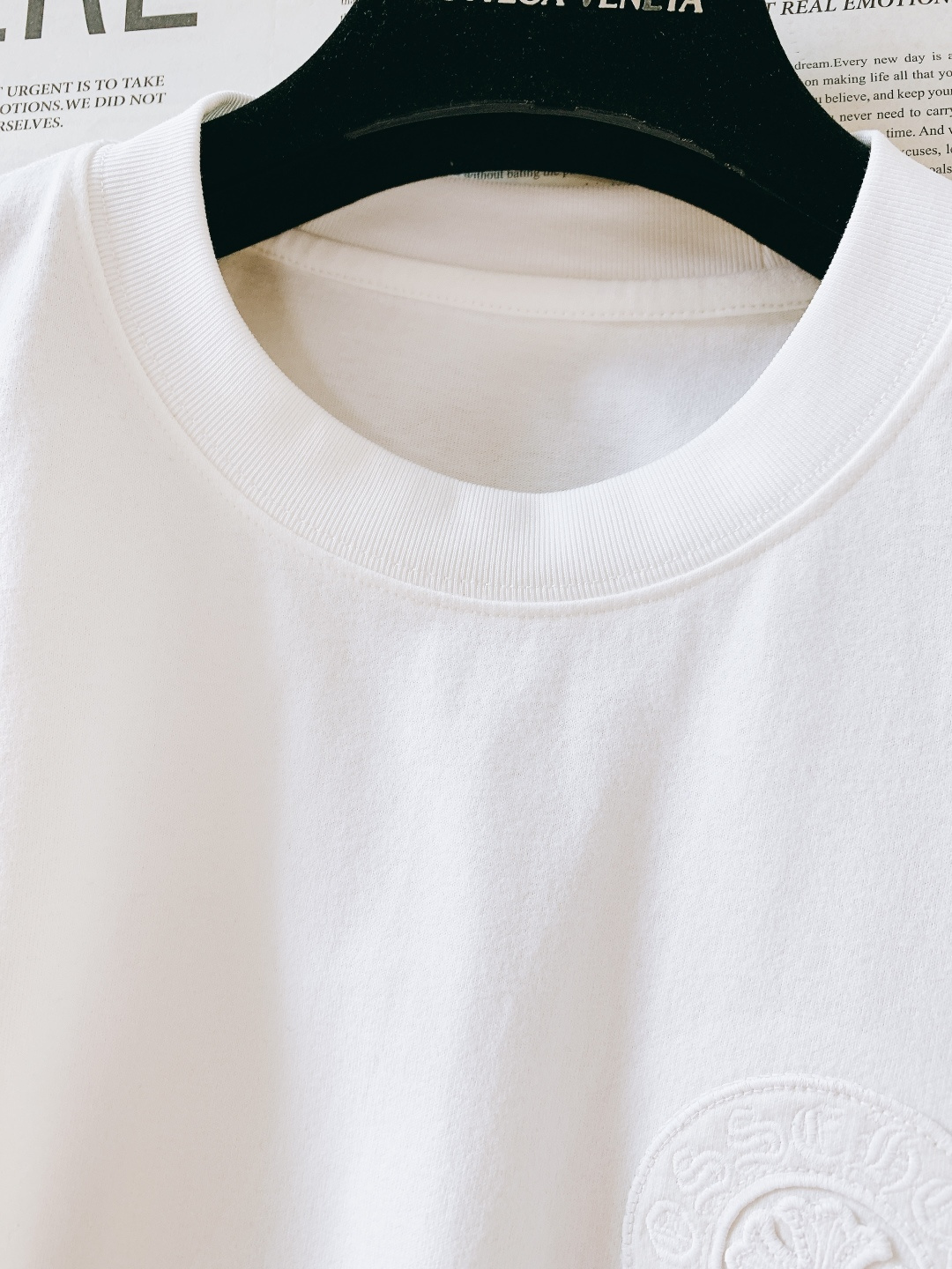 ⚠️支持年后Chrome Hearts 克罗心 2026SS早春新品 新款马蹄十字T恤｜美式街头高奢风拉