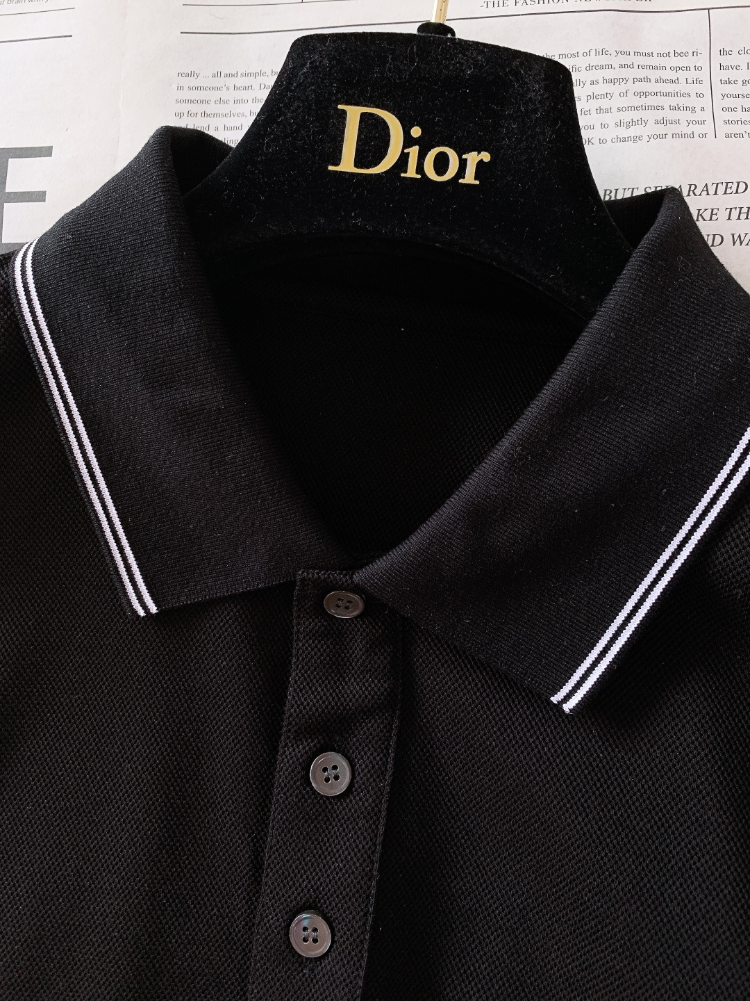 ⚠️支持年后Dior Homme 迪奥·桀傲 2026SS早春新品 双CD刺绣Polo衫，法式优雅+现代