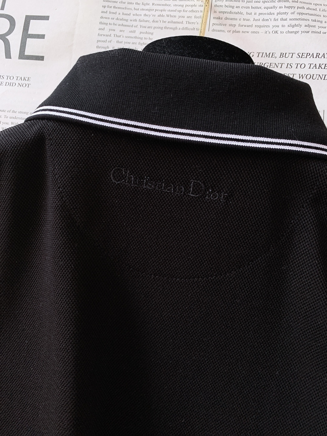 ⚠️支持年后Dior Homme 迪奥·桀傲 2026SS早春新品 双CD刺绣Polo衫，法式优雅+现代