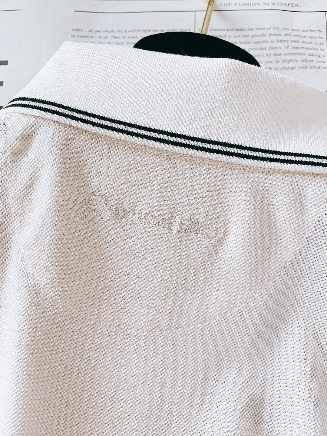 ⚠️支持年后Dior Homme 迪奥·桀傲 2026SS早春新品 双CD刺绣Polo衫，法式优雅+现代