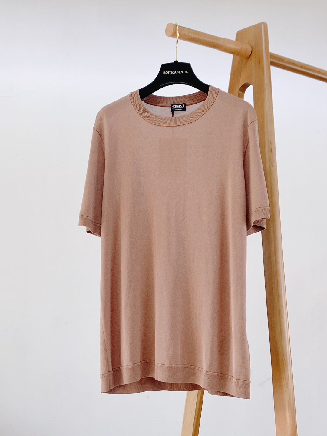 Ermenegildo Zegna 杰尼亚 2026SS春夏新品桑蚕丝混纺针织 T 恤 | 意式商务，夏