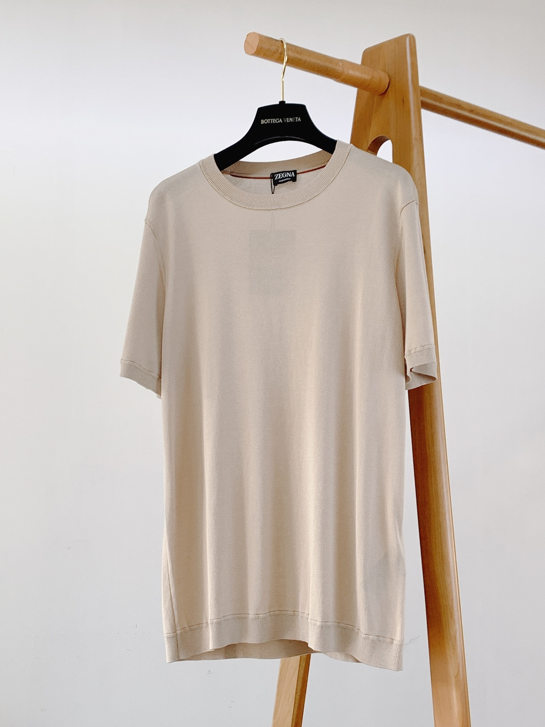 Ermenegildo Zegna 杰尼亚 2026SS春夏新品桑蚕丝混纺针织 T 恤 | 意式商务，夏