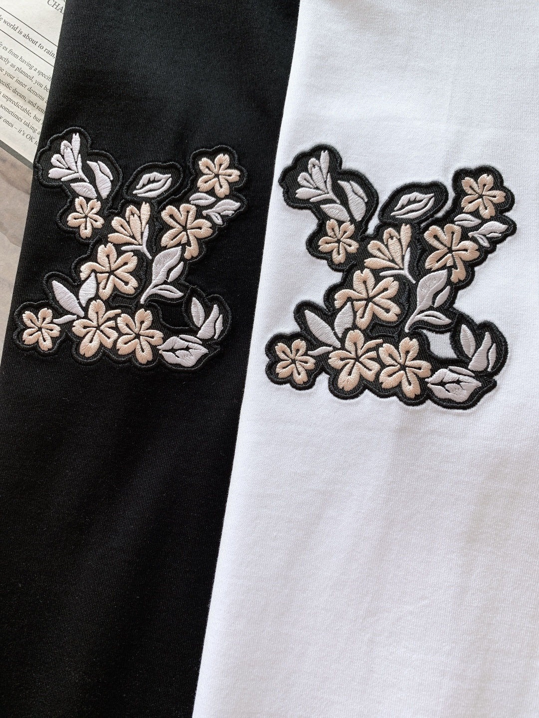 LouisVuitton 路易威登 2026SS早春新品 花卉刺绣T恤｜把高级感穿在身上重磅精梳棉打造，